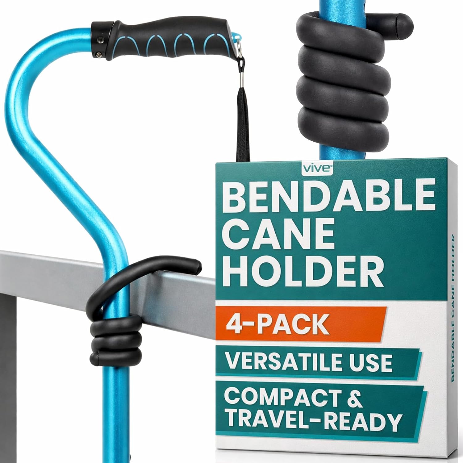 Vive Bendable Cane Holder 4 Pack &#...