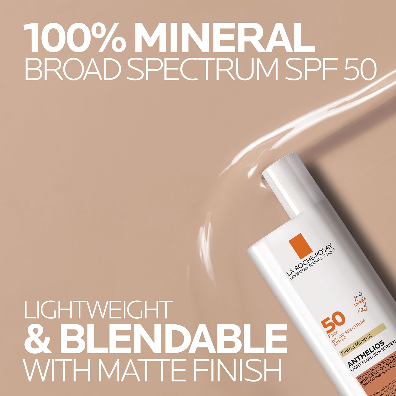 La Roche-Posay Anthelios Mineral Light Fluid Sunscreen for Face - Image 4