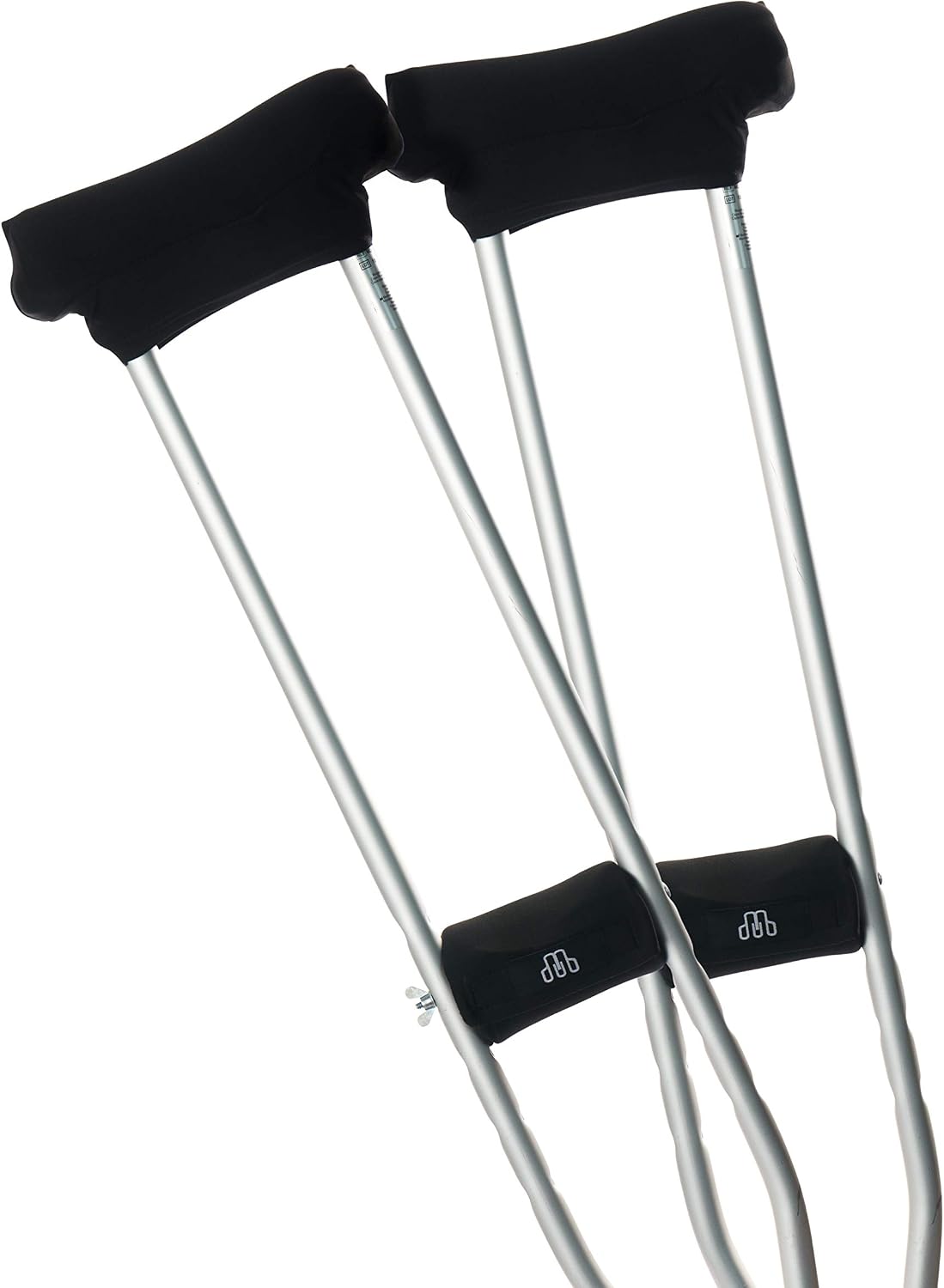 Underarm Crutch Pad and Hand Grip Covers MDUB Medical Comfortable Padding Washable Breathable Moisture Wicking Orthopedic Products Accessories (Black) - Image 7