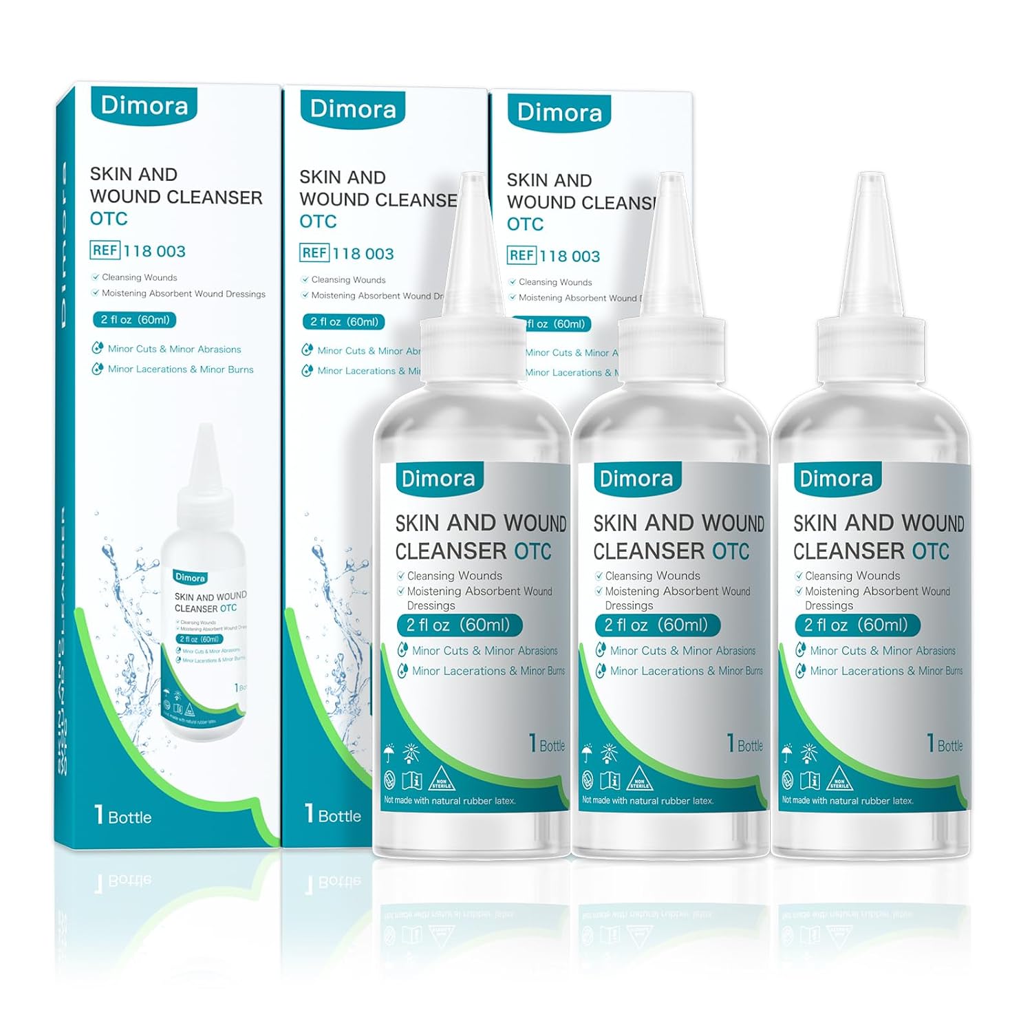 Dimora Wound Cleanser Wash Solution...
