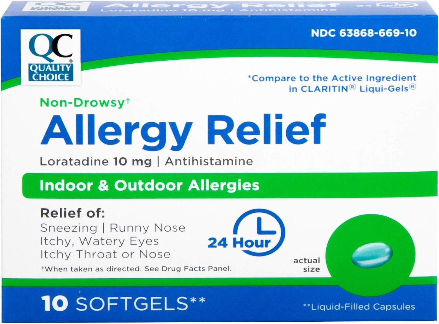 Quality Choice Allergy Relief, 24 H...