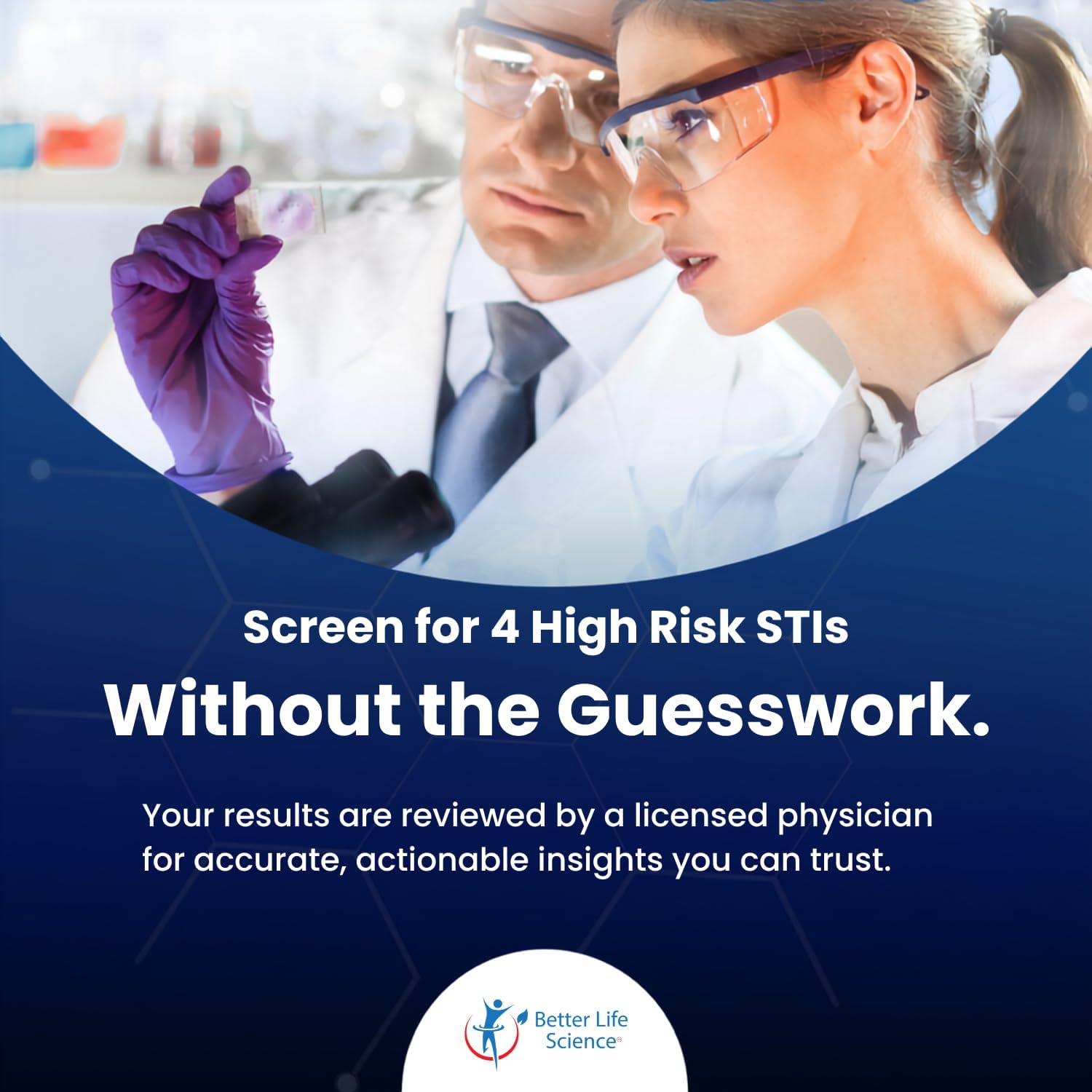 STD Hero At-Home Common STD Test Kit for Women and Men - Test for the Top Four STD's - Includes MGen - Private At-Home Collection - Simple, Discreet, Easy-to-Use with Fast Online Results - Image 2