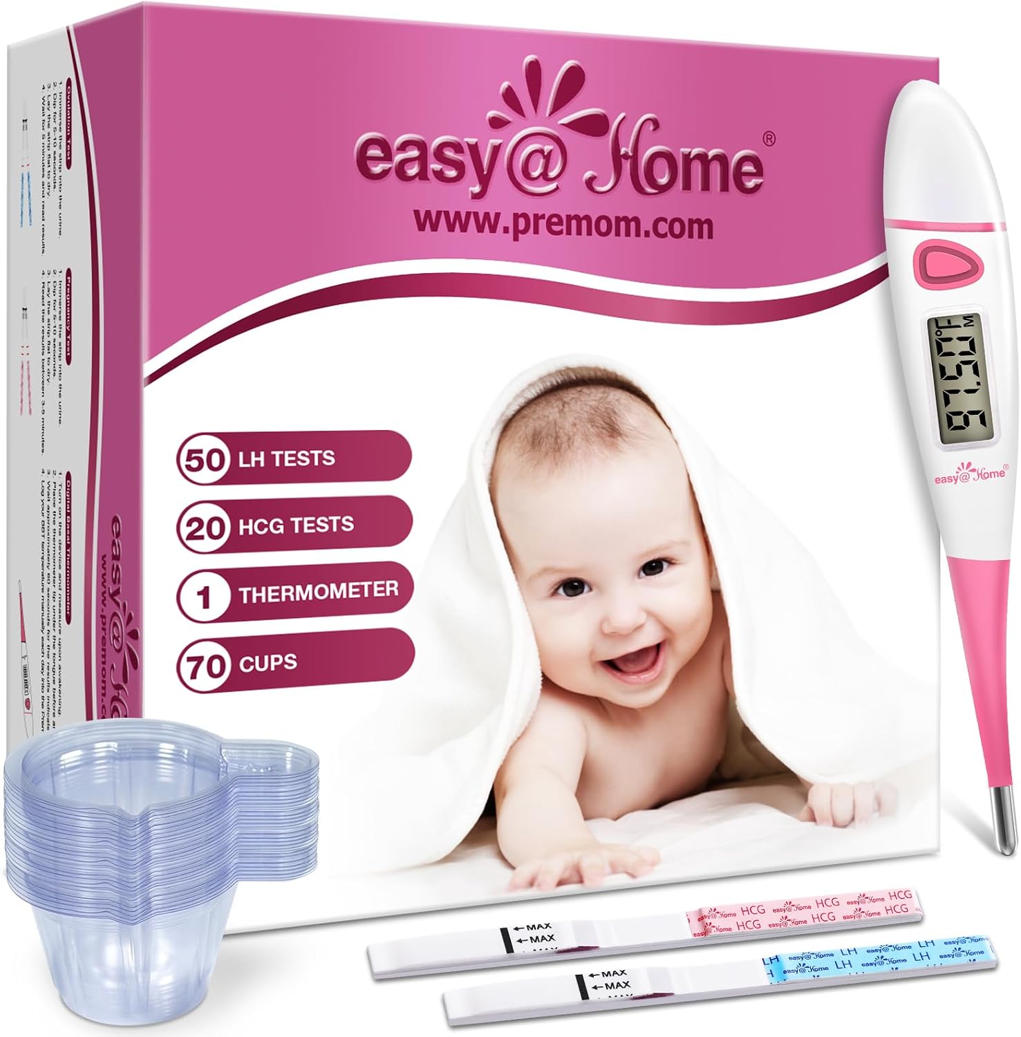 easy@Home 50 Ovulation Test Strips ...