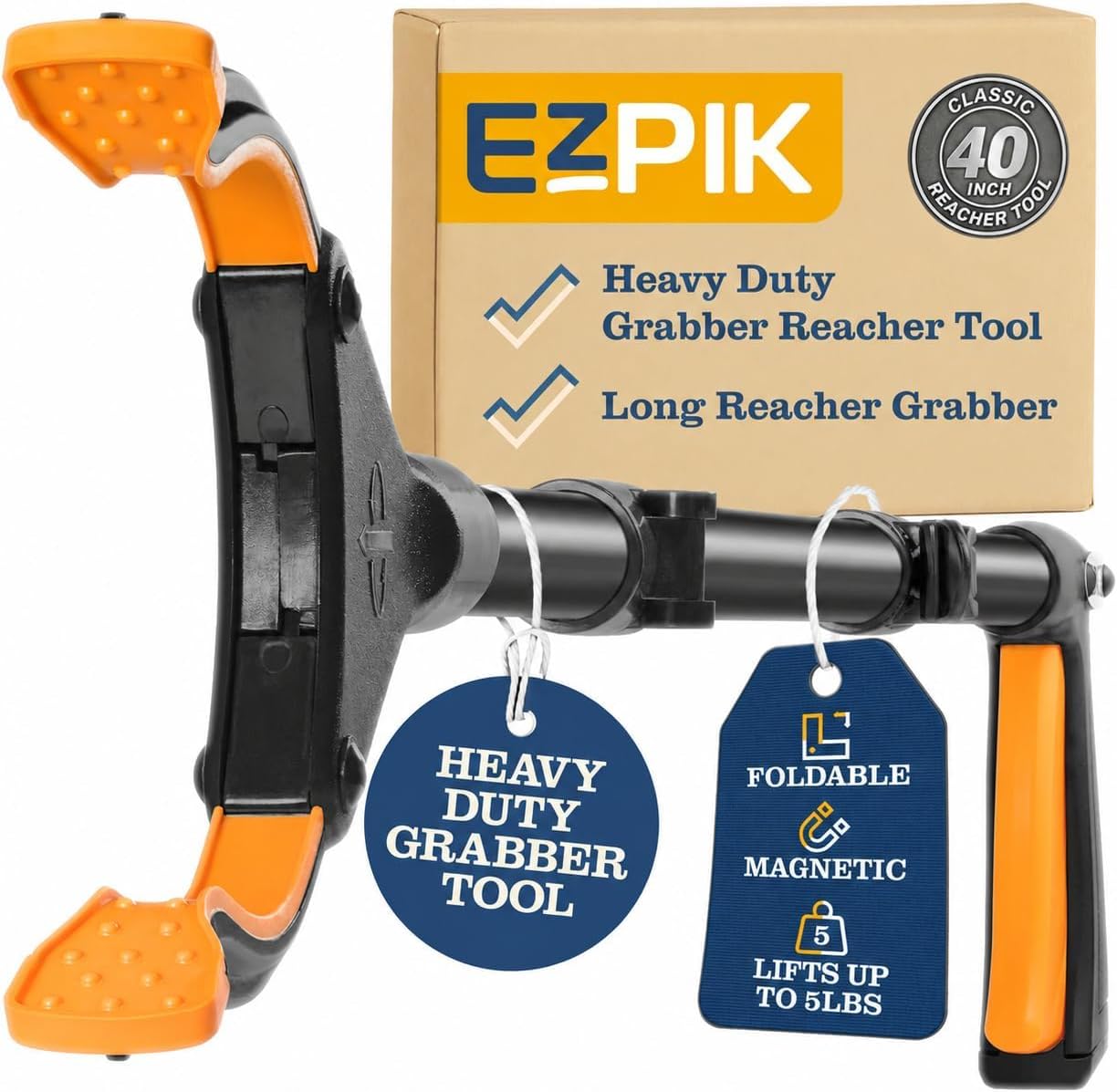 EZPIK Classic 40” Folding Grabber...