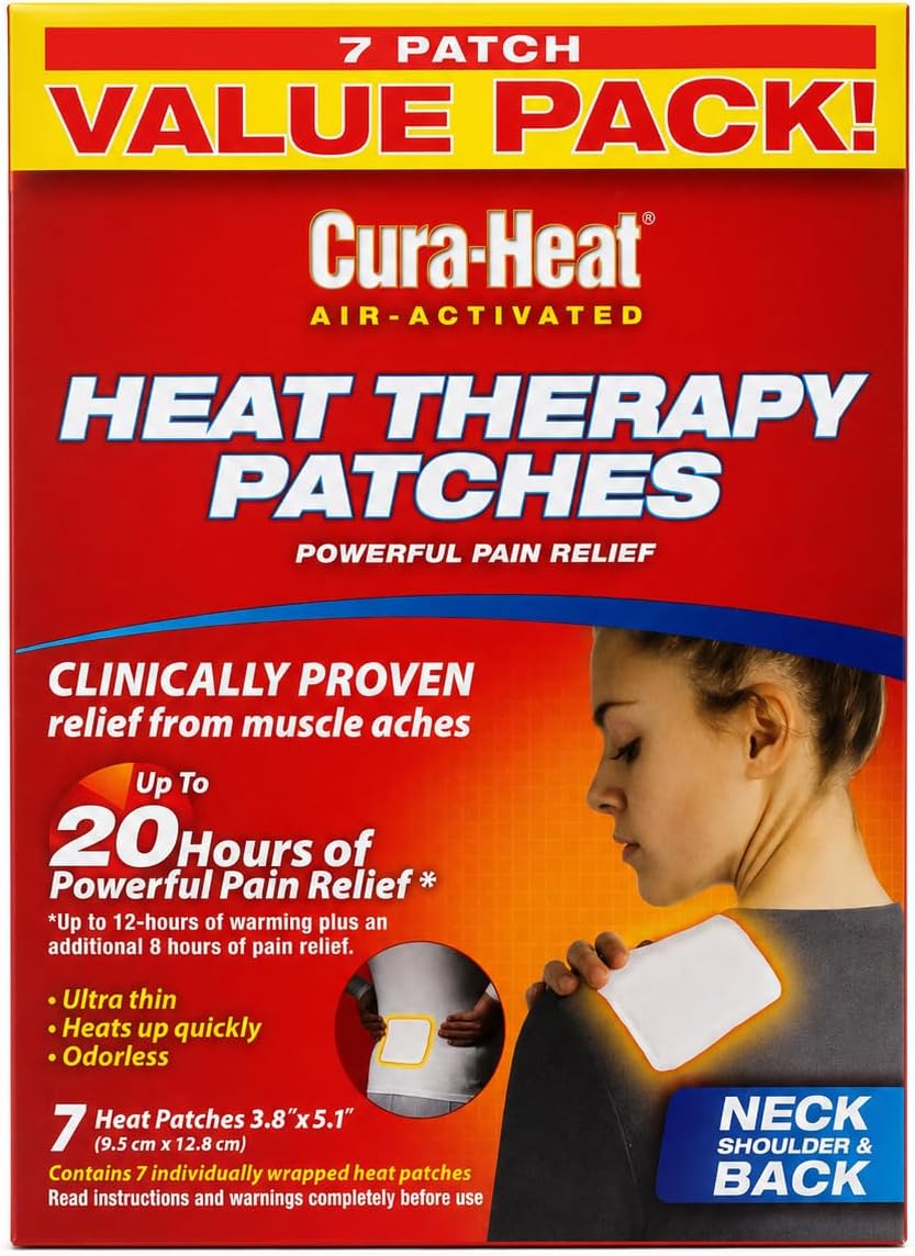 Cura-Heat Heat Therapy Patches, Air...