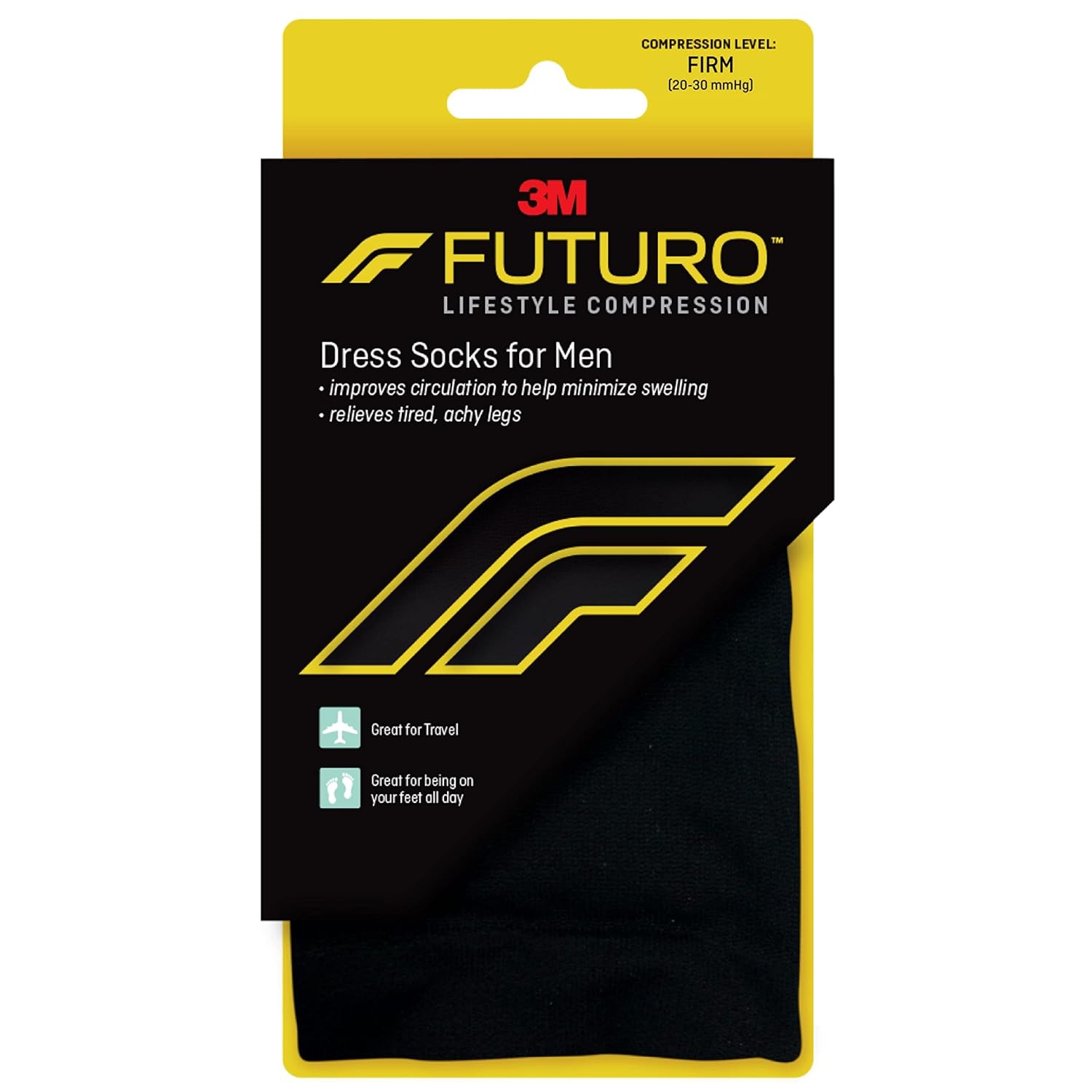 FUTURO Dress Socks for Men, X-Large...