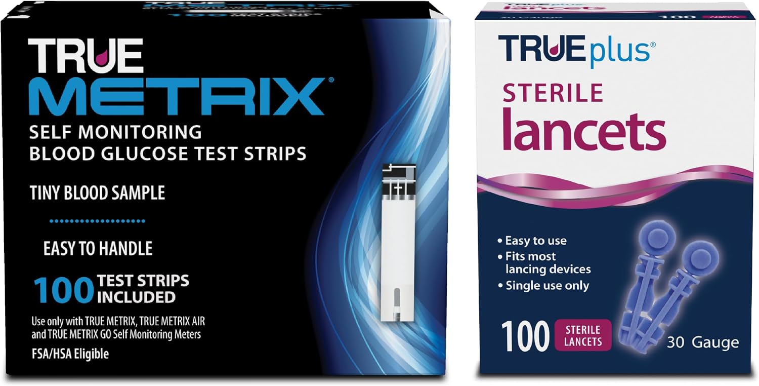 TRUE METRIX Glucose Test Strips 100...