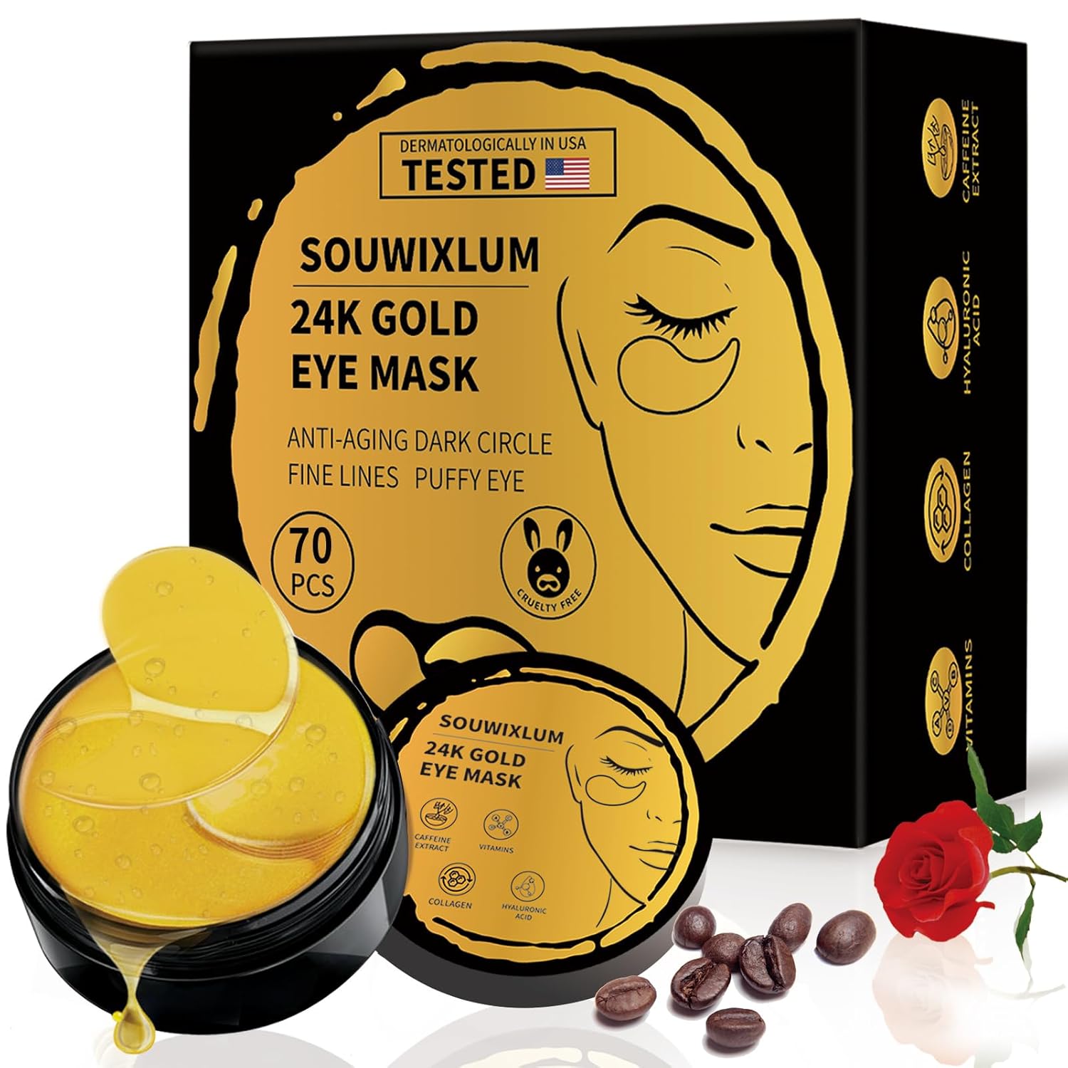 Under Eye Patches For Puffy Eyes 70...