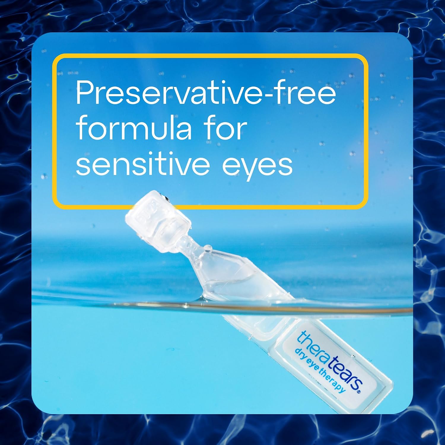 TheraTears Dry & Tired Preservative-Free Eye Drops for Dry Eye Relief and Daily Eye Care, 30 Single-Use Vials (Pack of 2) - Image 5