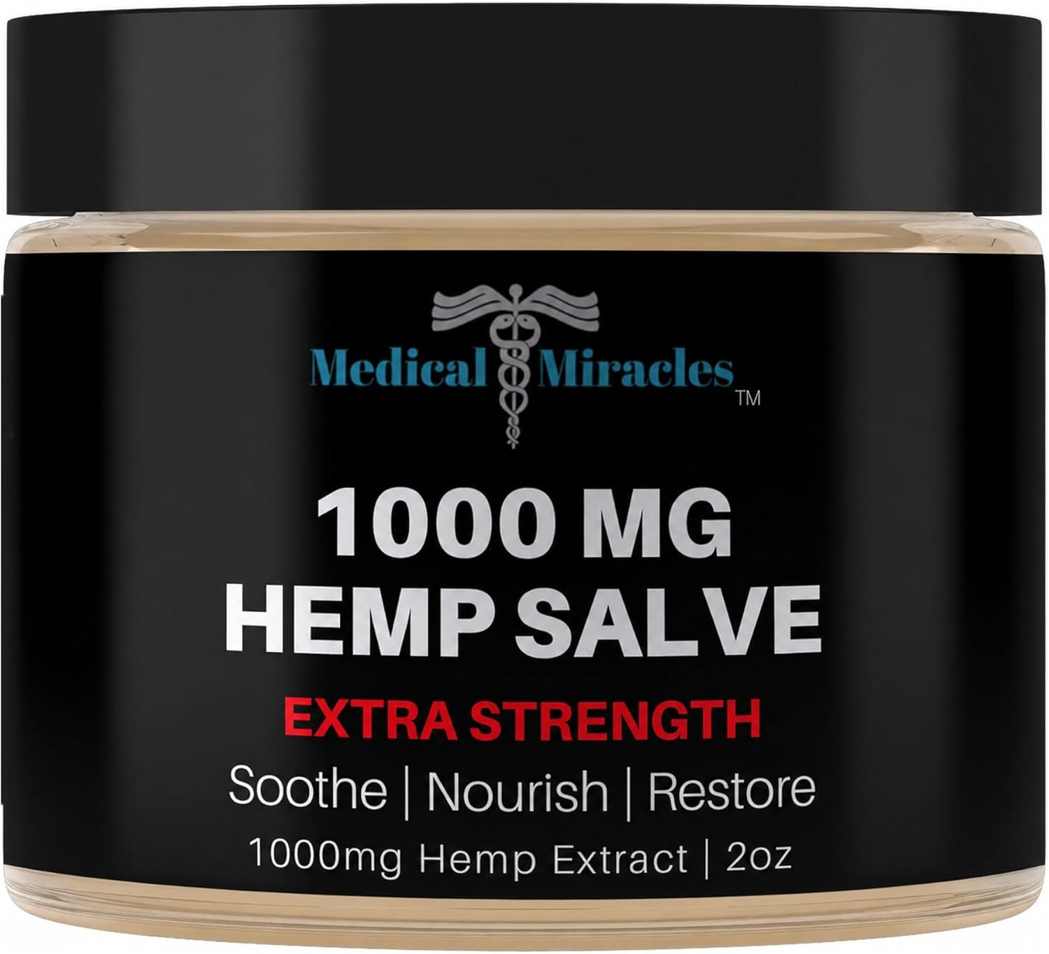 Medical Miracles Hemp Salve 1,000mg...