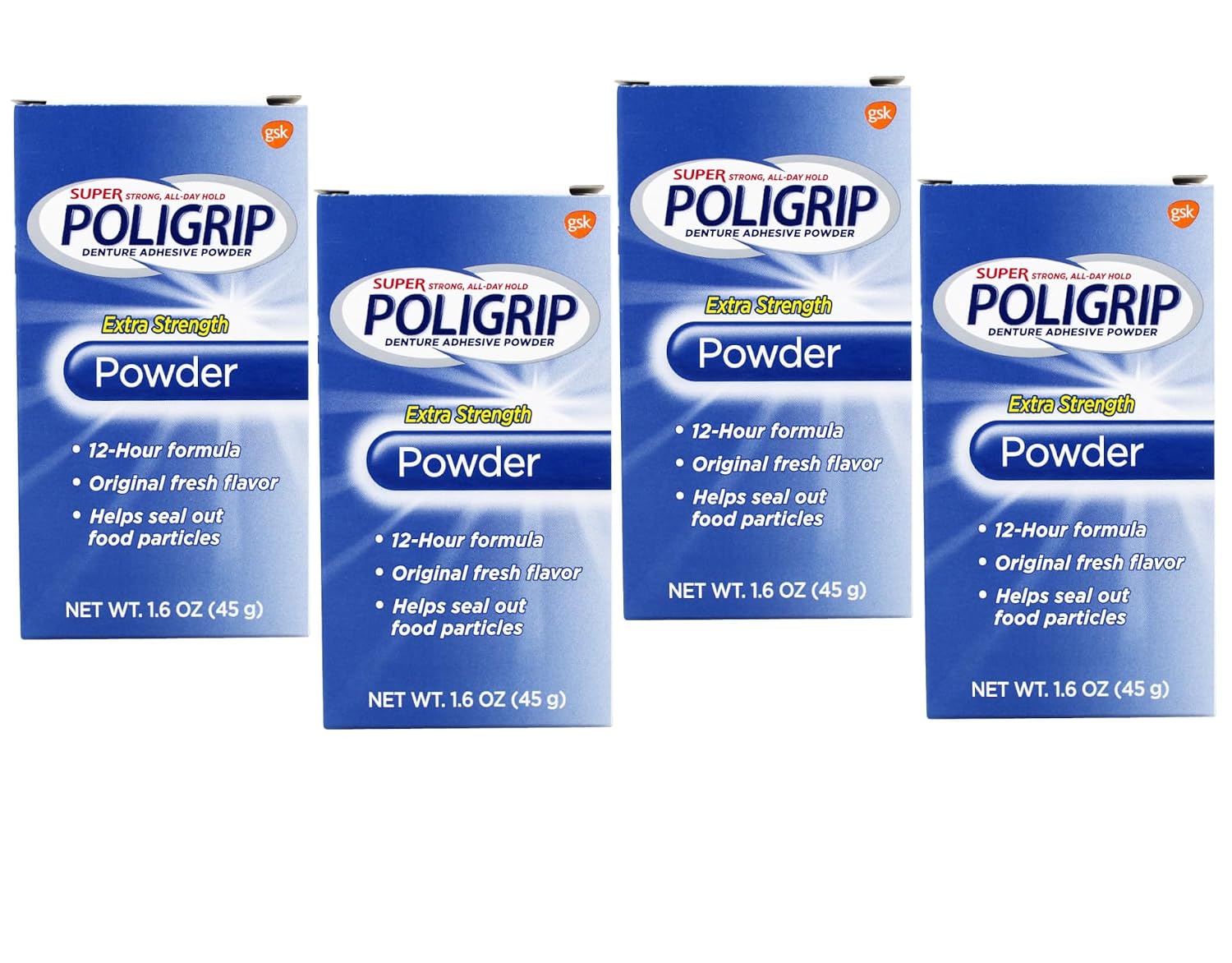Super Poligrip Denture Adhesive Pow...