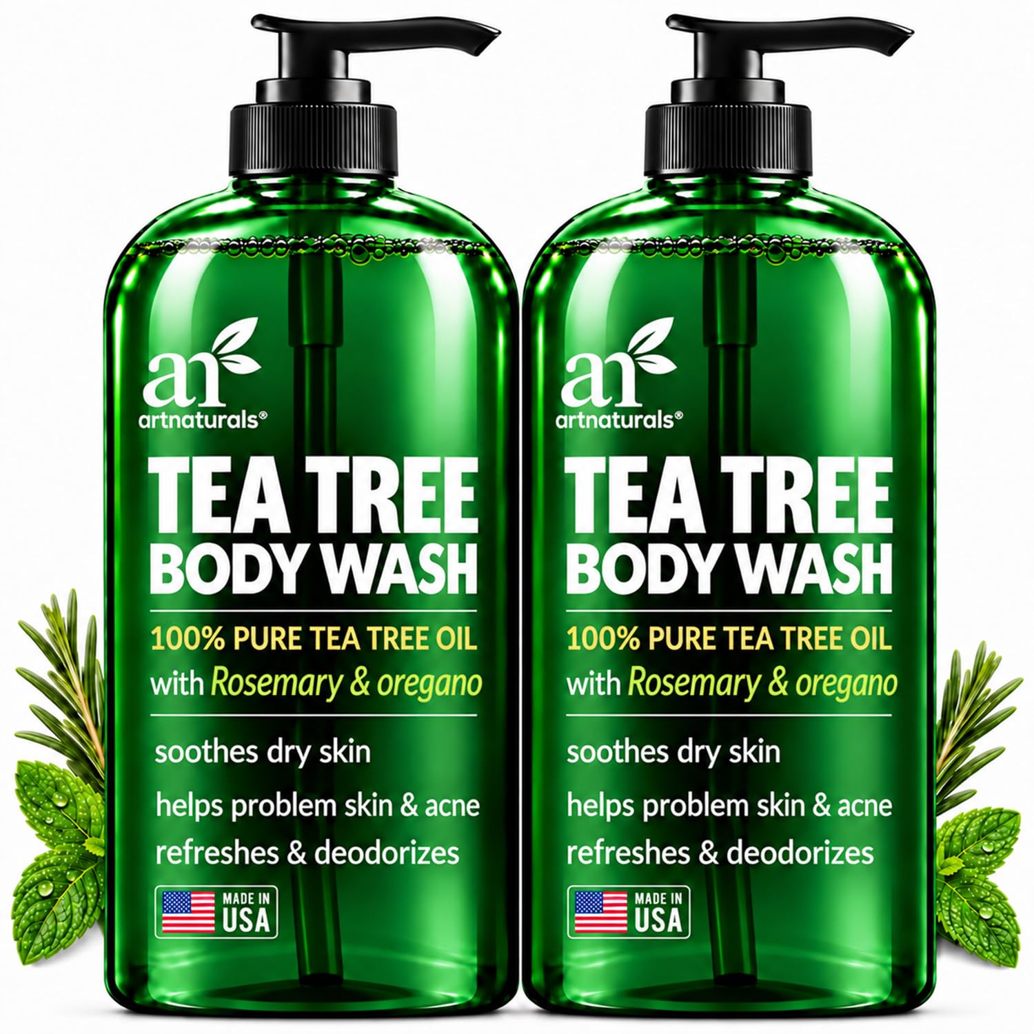 Artnaturals Tea Tree Body Wash with...