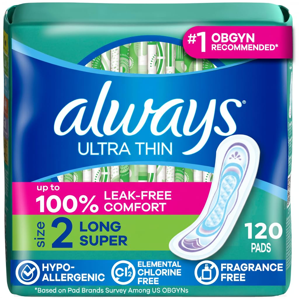 Always Ultra Thin Feminine Pads Wit...