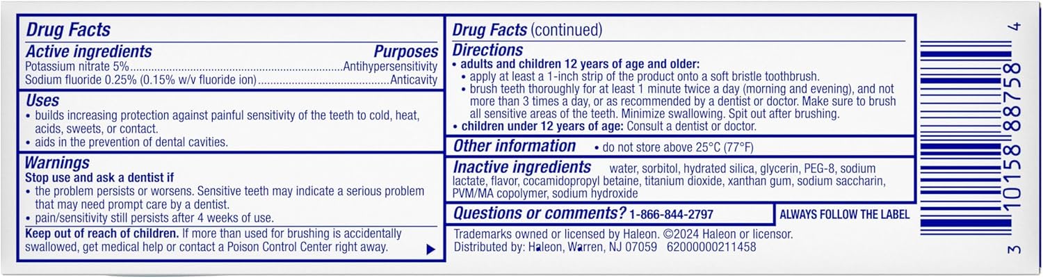 Sensodyne Pronamel Intensive Enamel Repair Toothpaste for Sensitive Teeth, to Reharden and Strengthen Enamel, Extra Fresh - 3.4 Ounces - Image 14