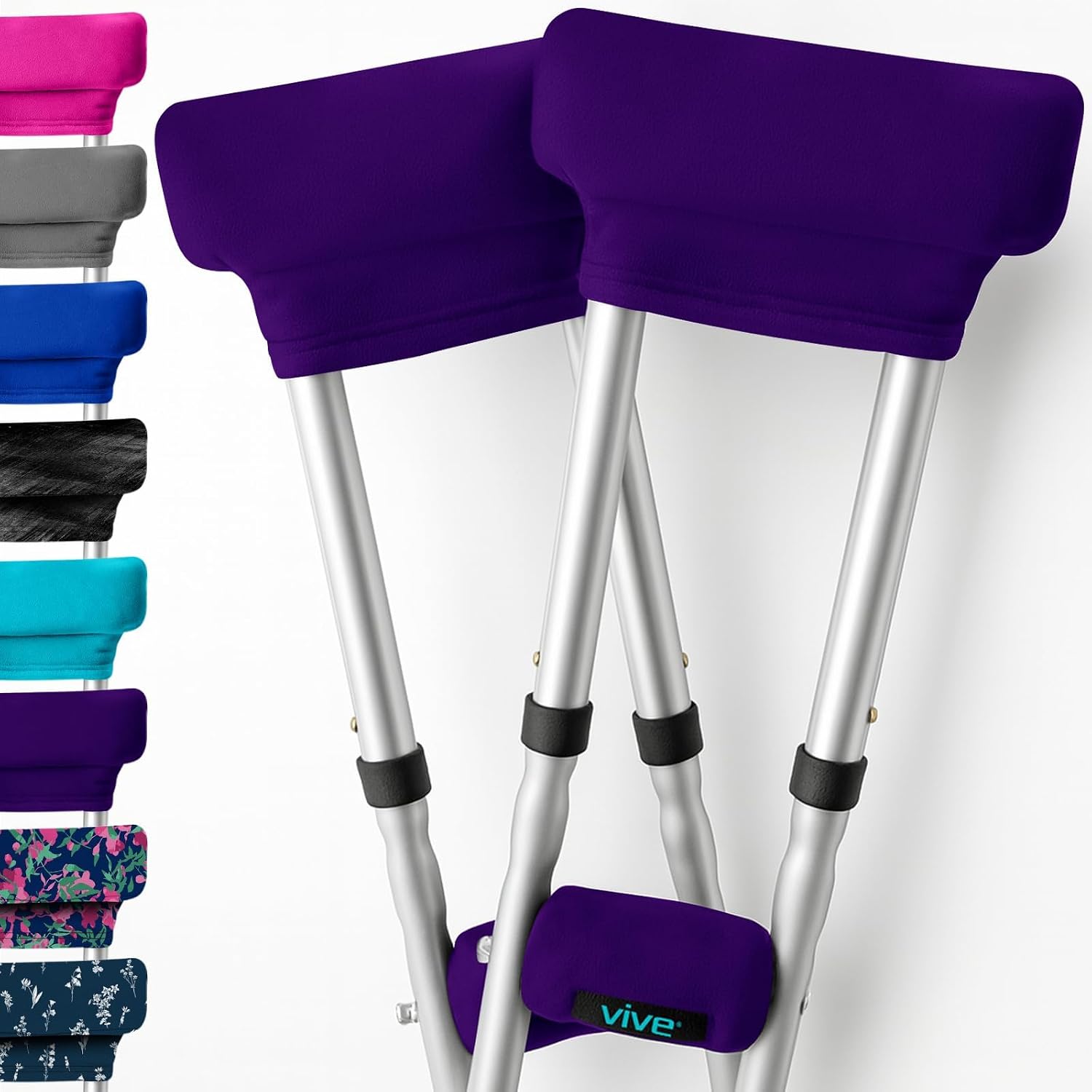 Vive Premium Crutch Pads & Han...