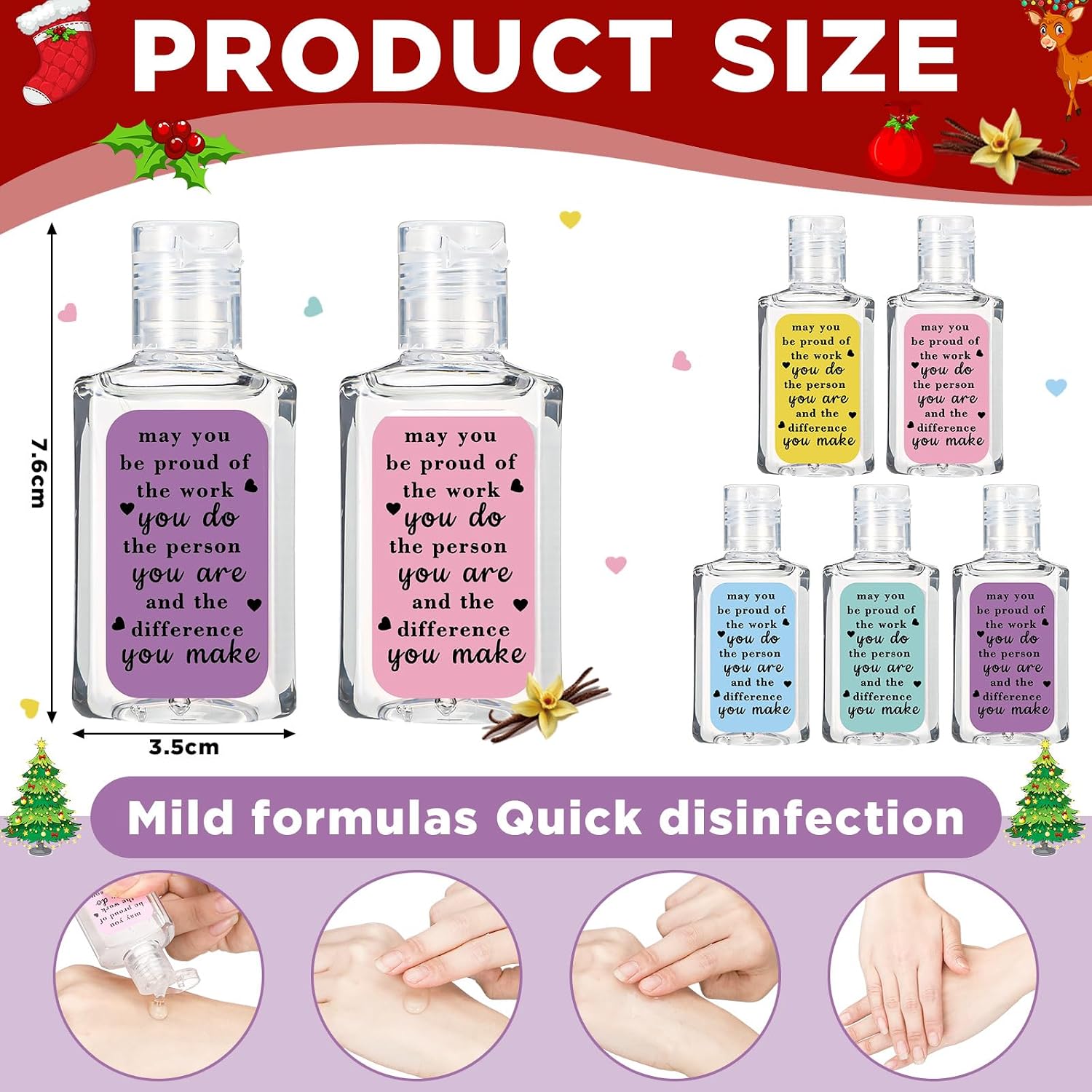 50 Pcs Thank You Mini Hand Soap 1fl oz Employee Appreciation Gift - Image 2