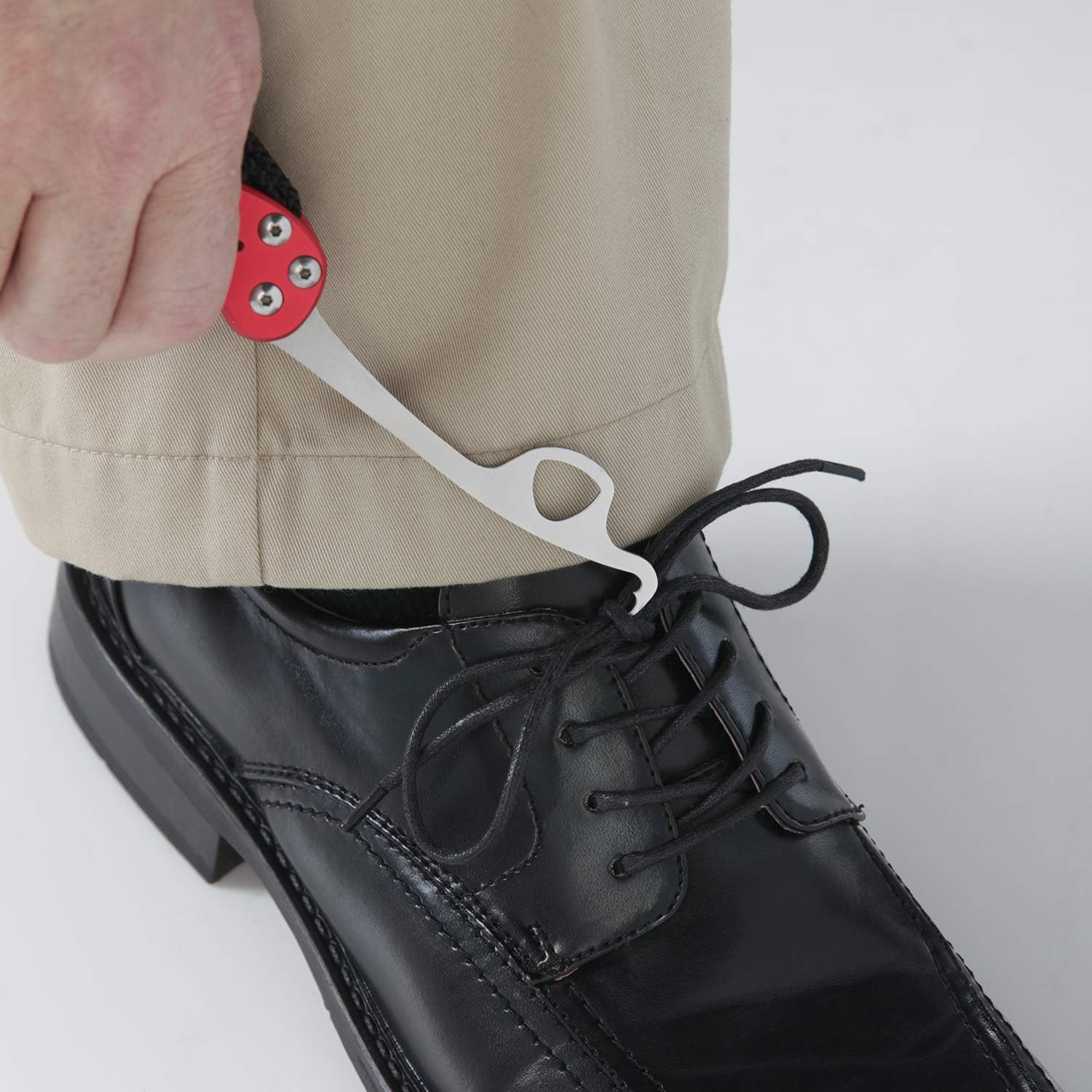 Vivi Zipper Pull and Button Hook Pocket Dresser and Dressing Aid for Assistance with Button Hooks, Zipper Pulls and Shoelaces - Image 2