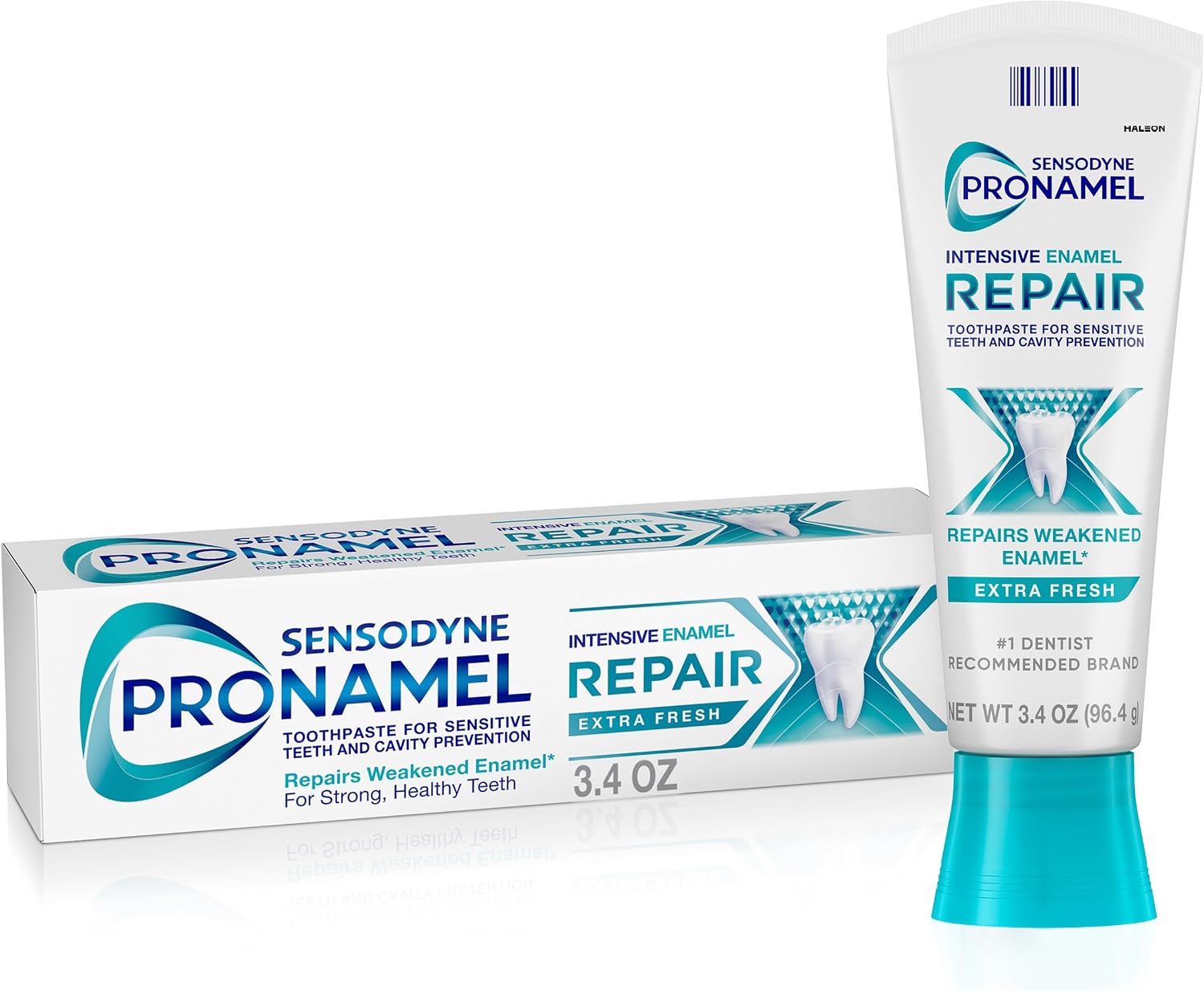 Sensodyne Pronamel Intensive Enamel Repair Toothpaste for Sensitive Teeth, to Reharden and Strengthen Enamel, Extra Fresh - 3.4 Ounces