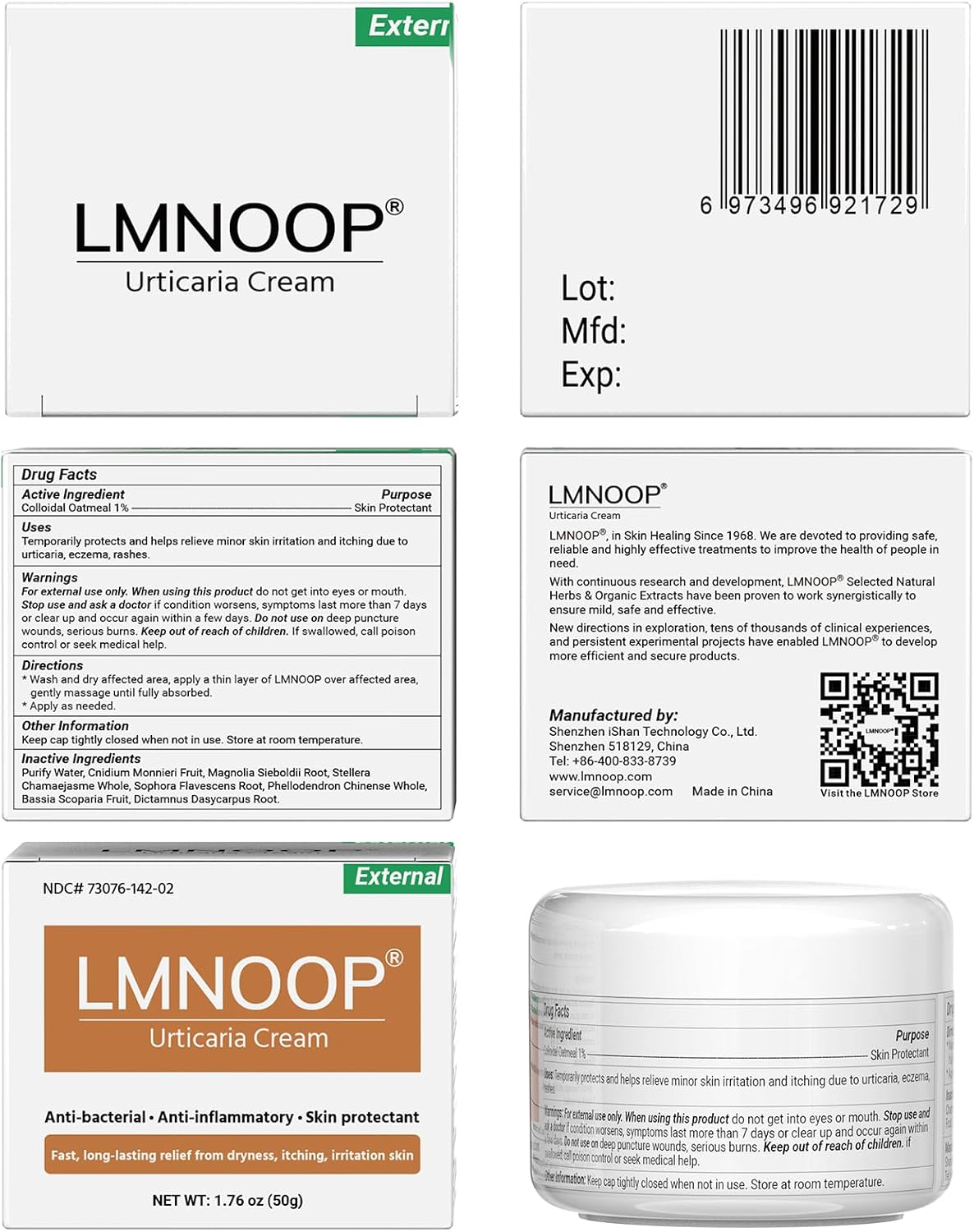 Urticaria Cream for Hives Relief - Fast Acting Anti Itch Treatment with All Natural Herbal Formula for Skin Allergic Rashes, Redness, Swelling 3.53 oz - Image 7