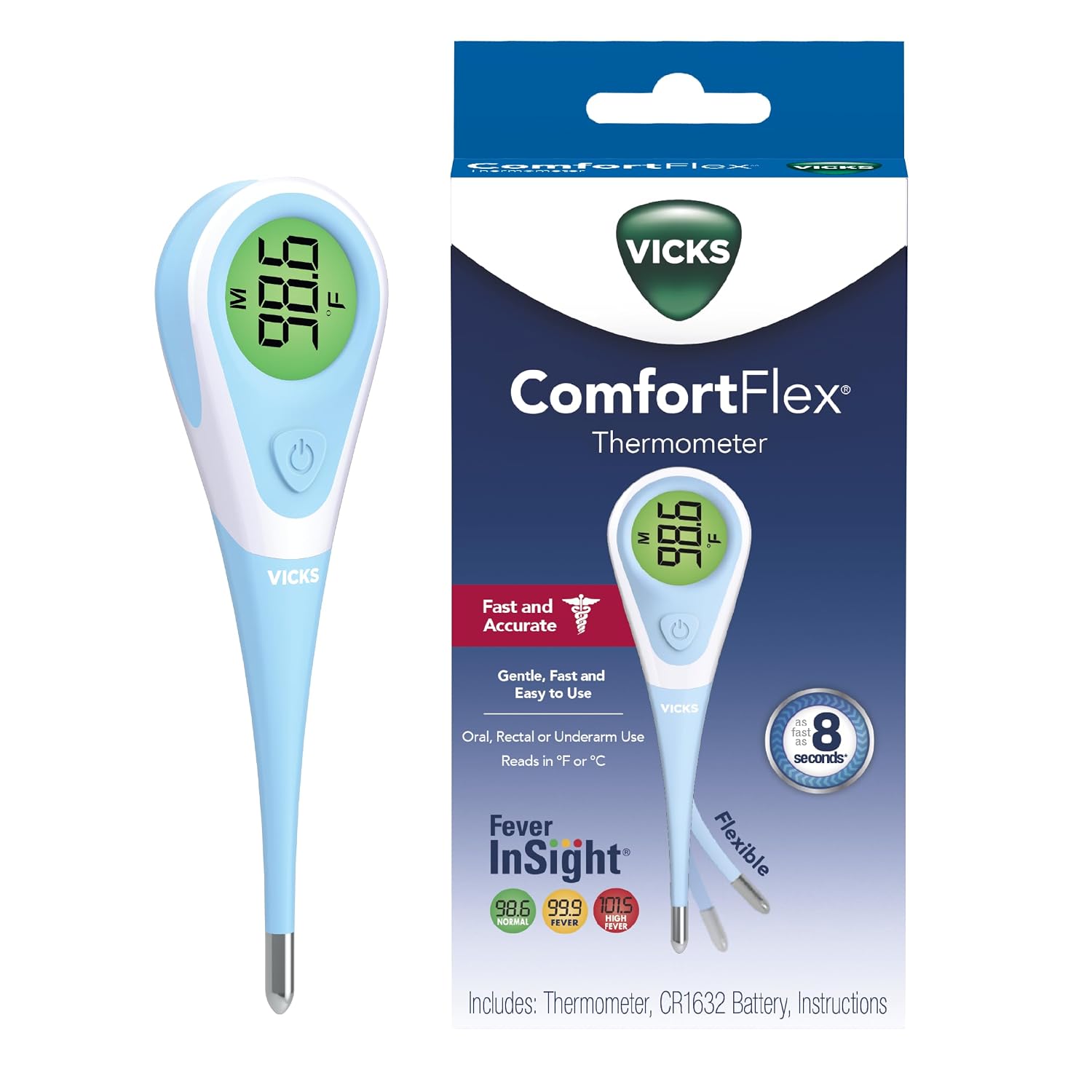 Vicks ComfortFlex Digital Thermomet...