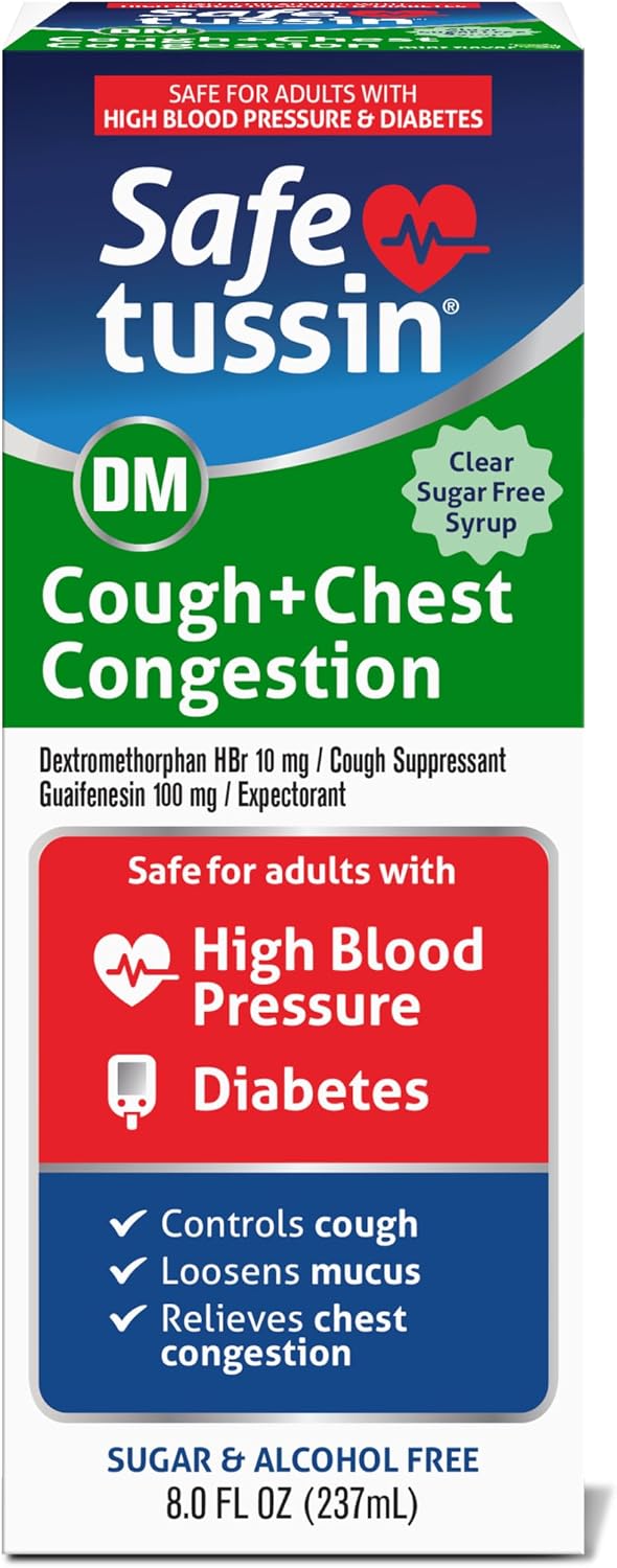 Safetussin DM Day Time, Sugar Free ...