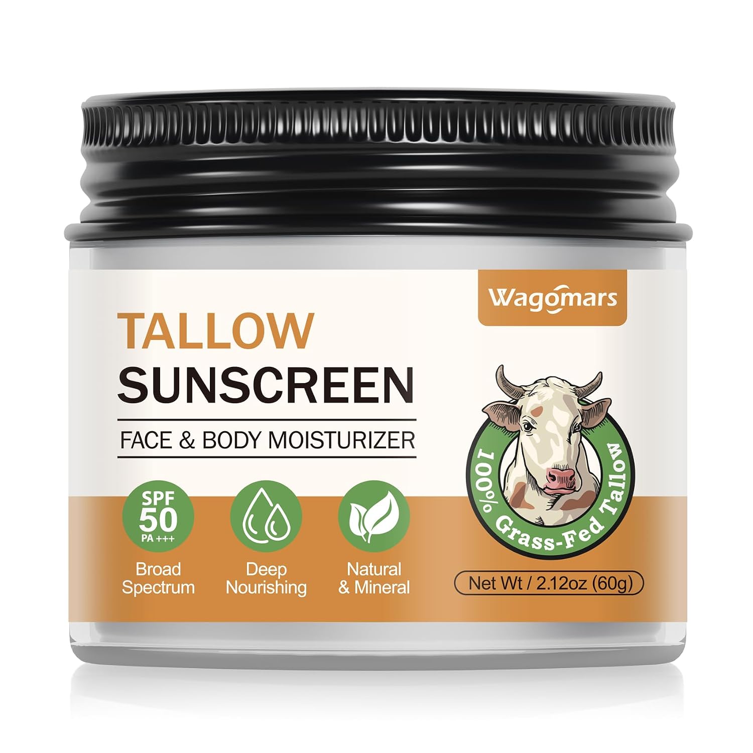 Beef Tallow Sunscreen SPF 50 –...
