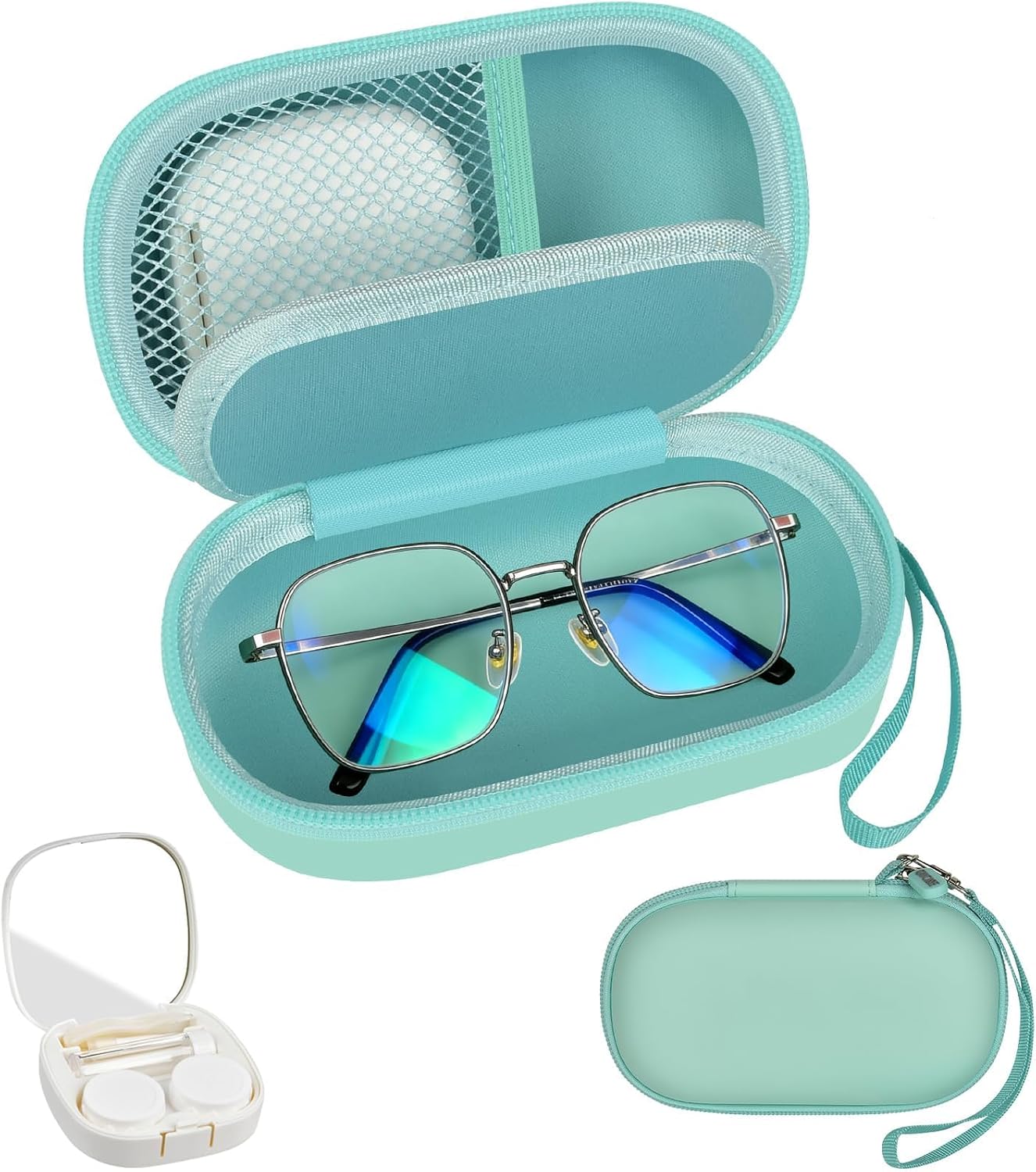 GWCASE 2-in-1 Travel Case for Eyegl...