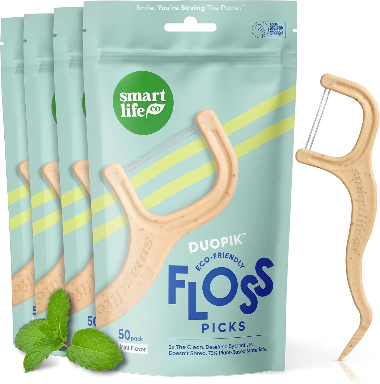 SmartLifeco Eco-Friendly Dual-Threa...
