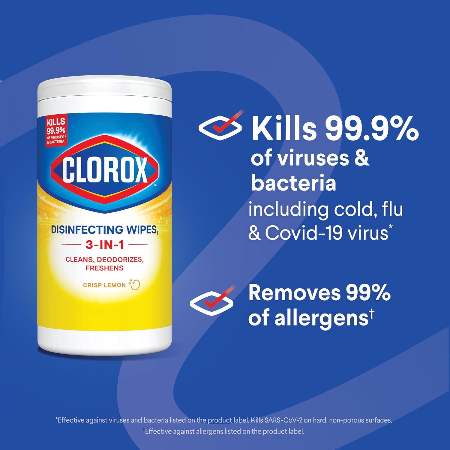 Clorox Disinfecting Wipes Cleaning Variety Pack, 75 Count, 3 Pack - Image 6