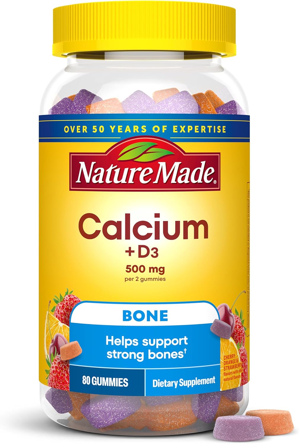 Nature Made Calcium Gummies 500 mg ...