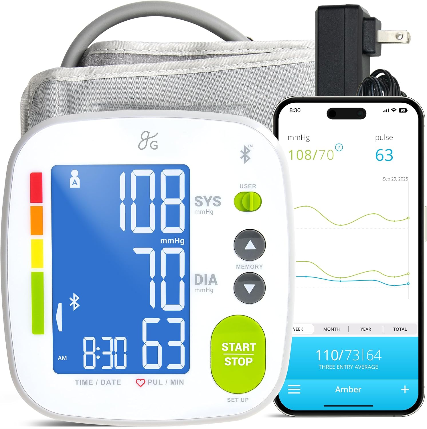 Greater Goods Bluetooth Blood Press...