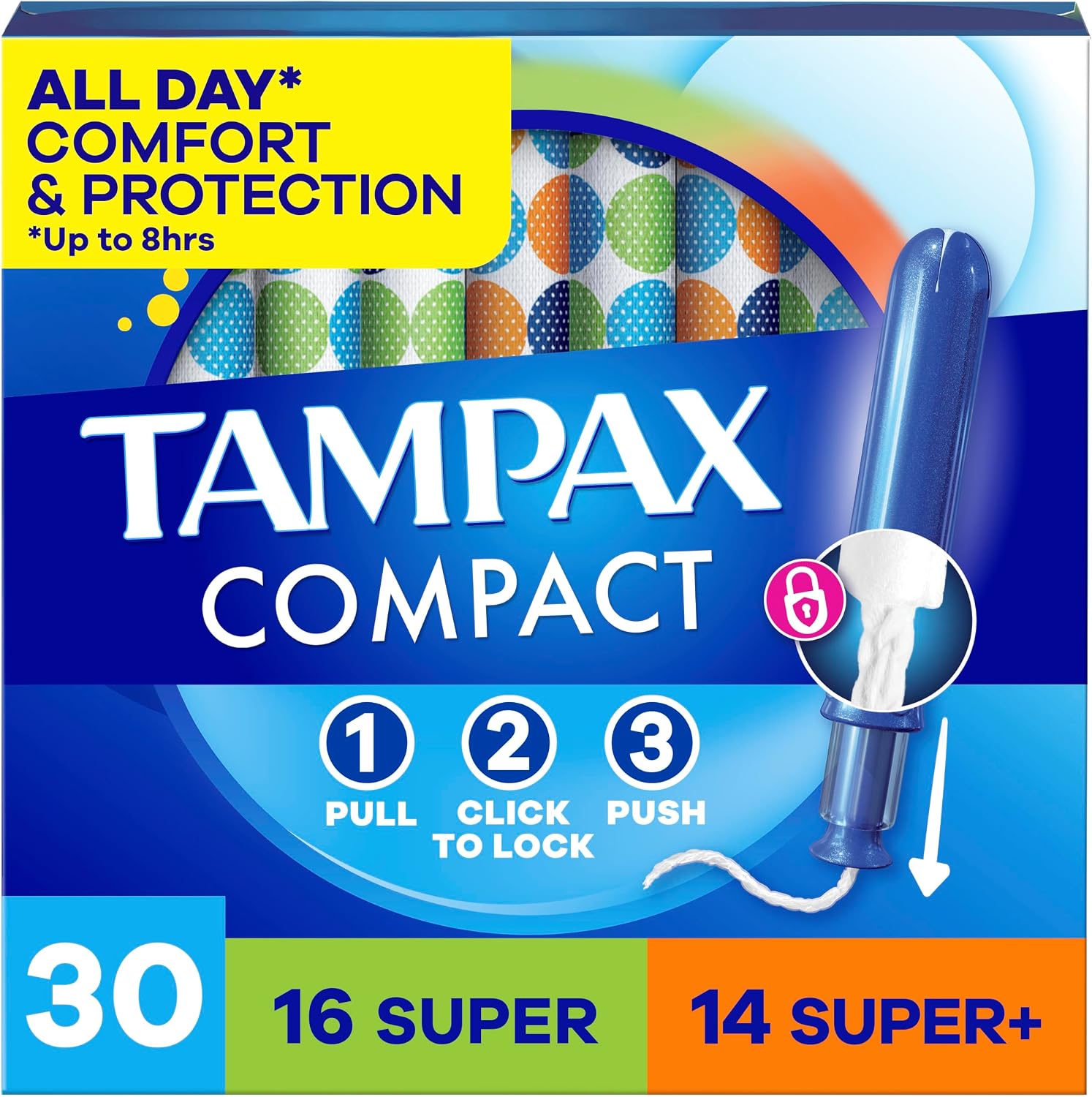 Tampax Compact Pearl Tampons for Wo...