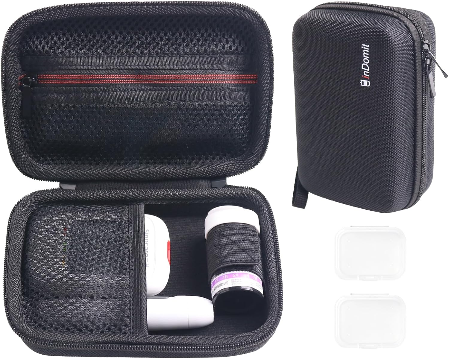 Hard Travel Case for Glucose Meter,...