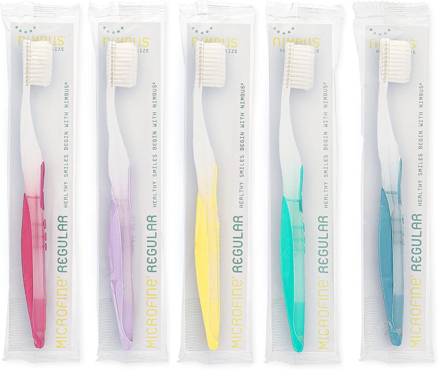 NIMBUS Extra Soft Toothbrushes, Reg...