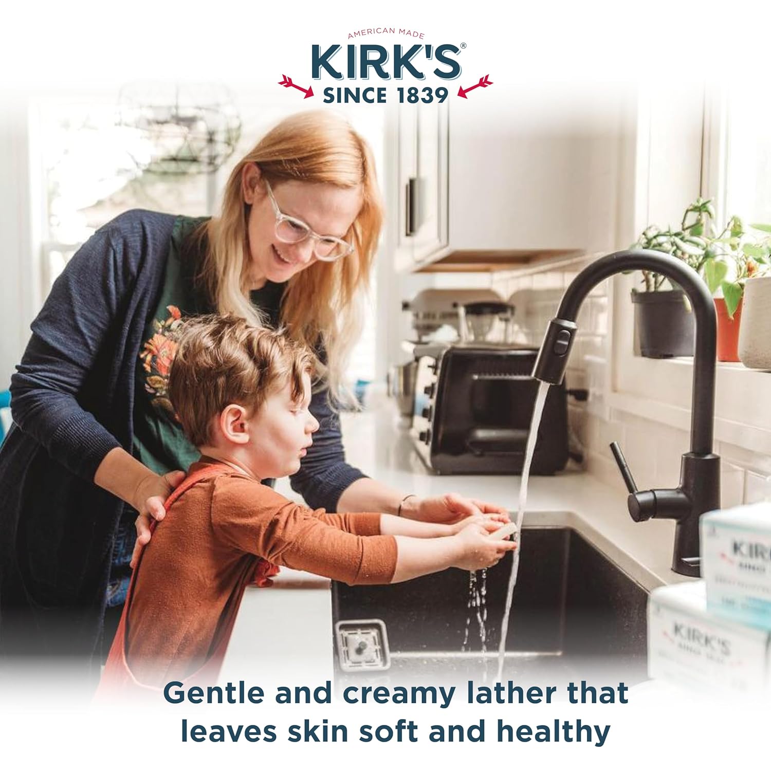 Kirk's Fragrance Free Castile Bar Soap (Pack of 3) - Image 6