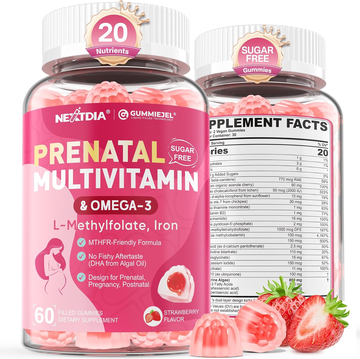 Prenatal Vitamins for Women Gummies...