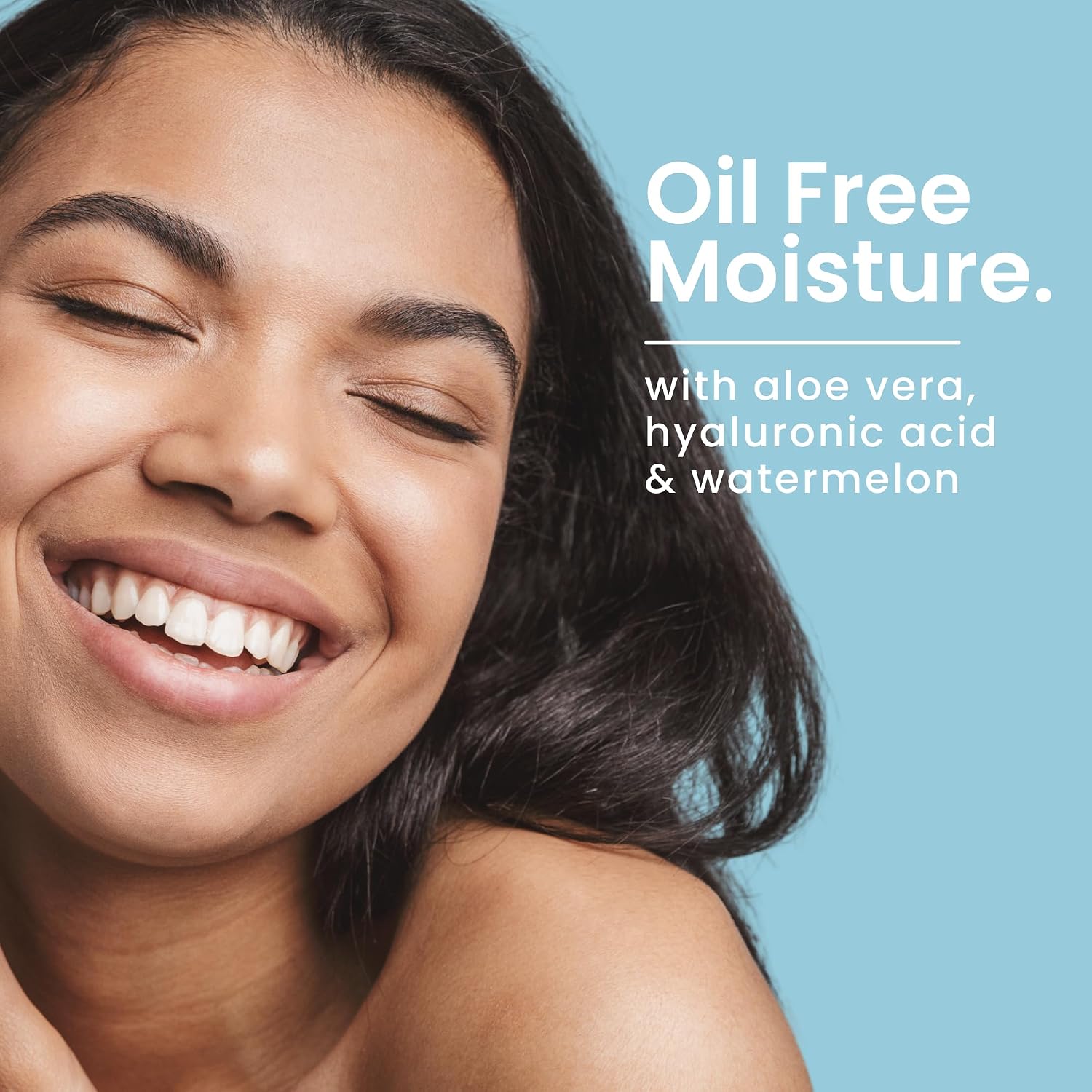 Natural Outcome Oily Skin Moisturizer | Oil Free Daily Facial Moisturizer Gel w/Hyaluronic Acid | Watermelon & Aloe Vera Hydrating Face Lotion | Non-Greasy Lotion for Oily Skin Types | 4 oz - Image 3