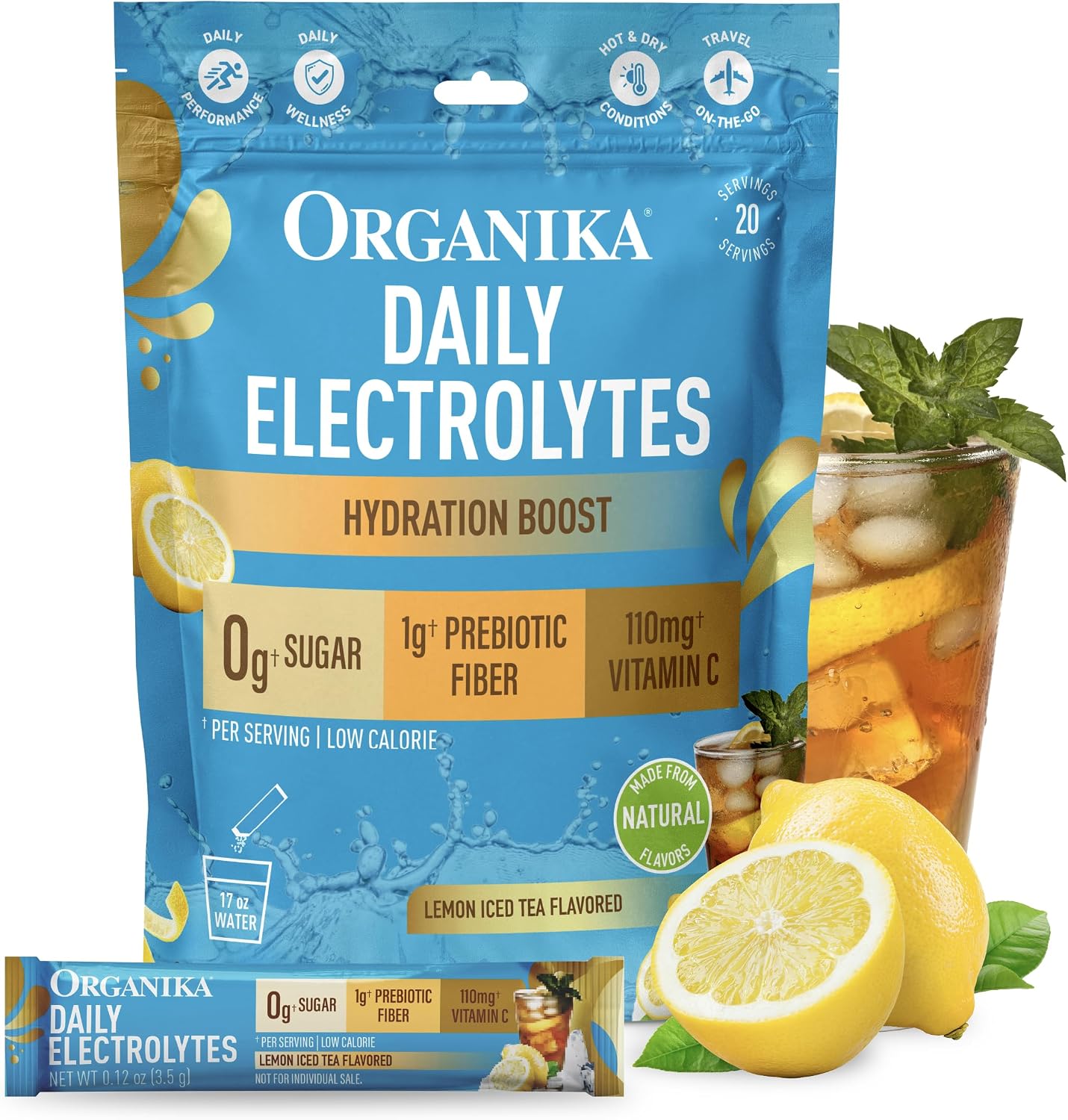 Organika Electrolyte Drink Mix Hydr...