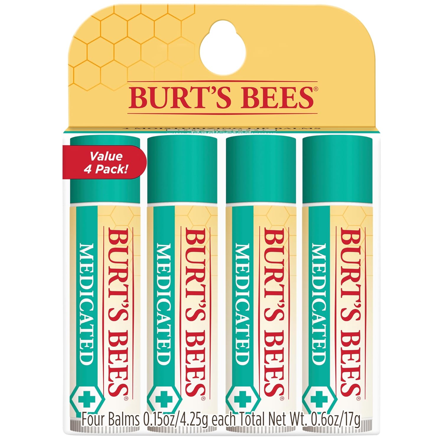 Burt’s Bees Medicated Lip Bal...