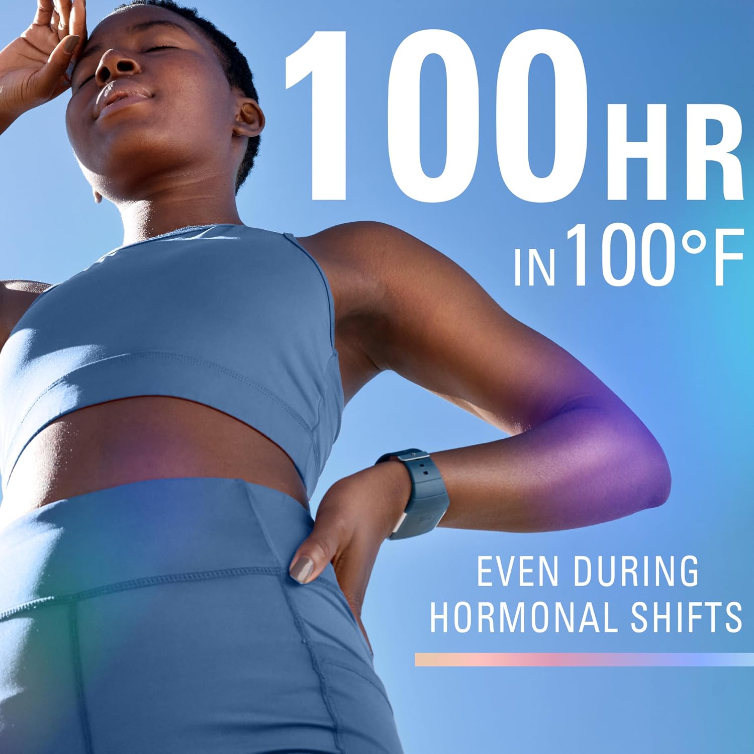 Secret Clinical Strength 100HR Antiperspirant Deodorant for Women, 3X Sweat & Odor Protection vs. Ordinary Antiperspirant, Hyaluronic Acid, Completely Clean, Invisible Solid 2.6 oz - Image 3