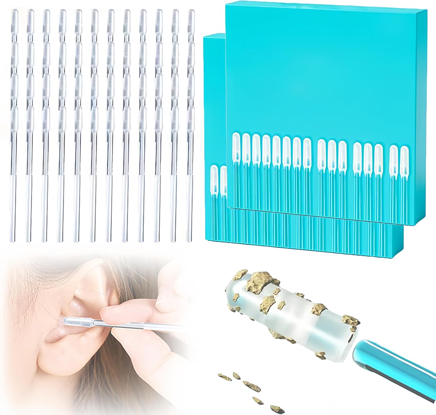 Earwax Removal Adhesive Swabs, New ...