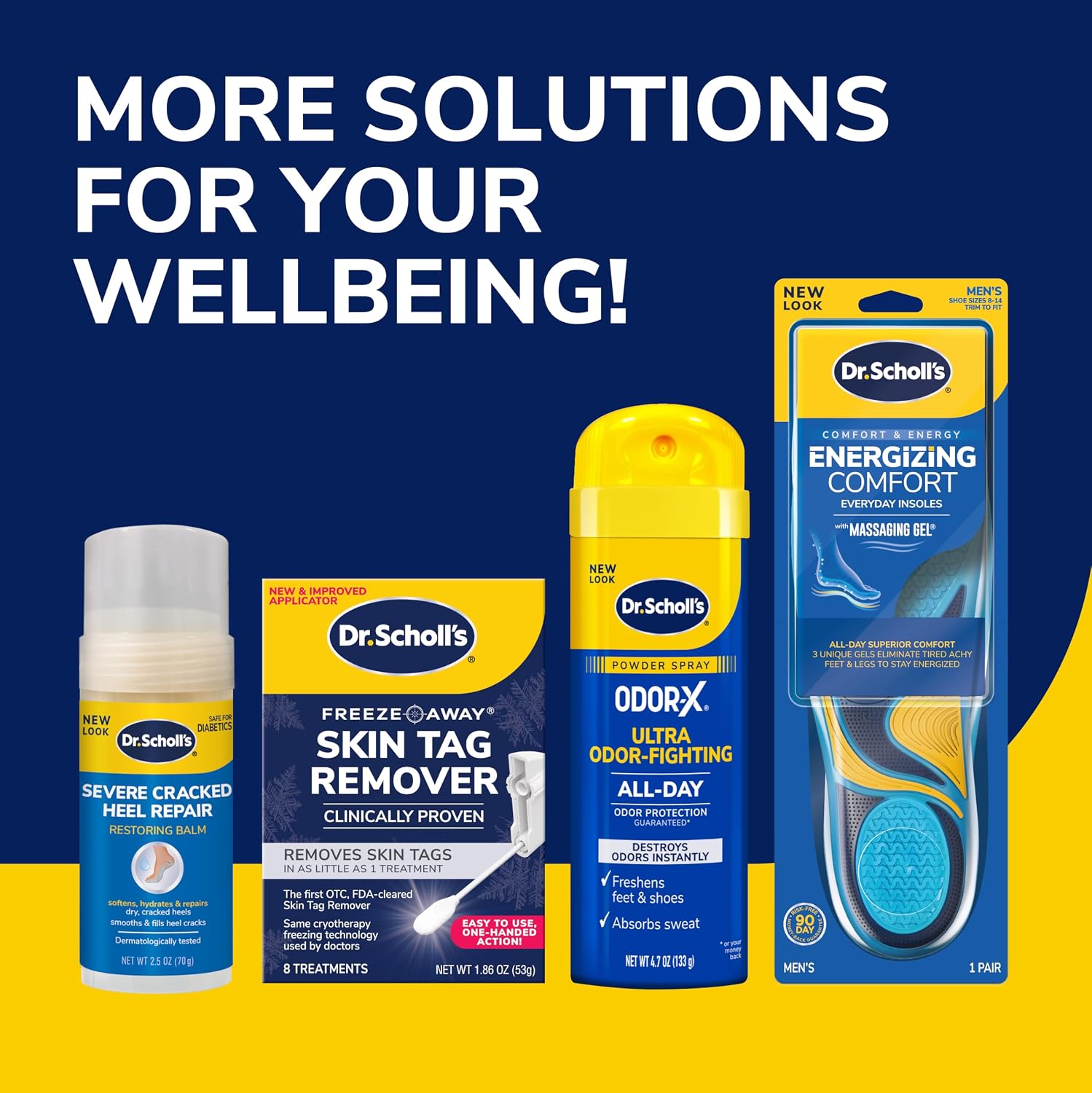 Dr. Scholl's Odor-X Medicated Athlete's Foot Spray, Foot Odor Spray, 5.3 oz - Image 7