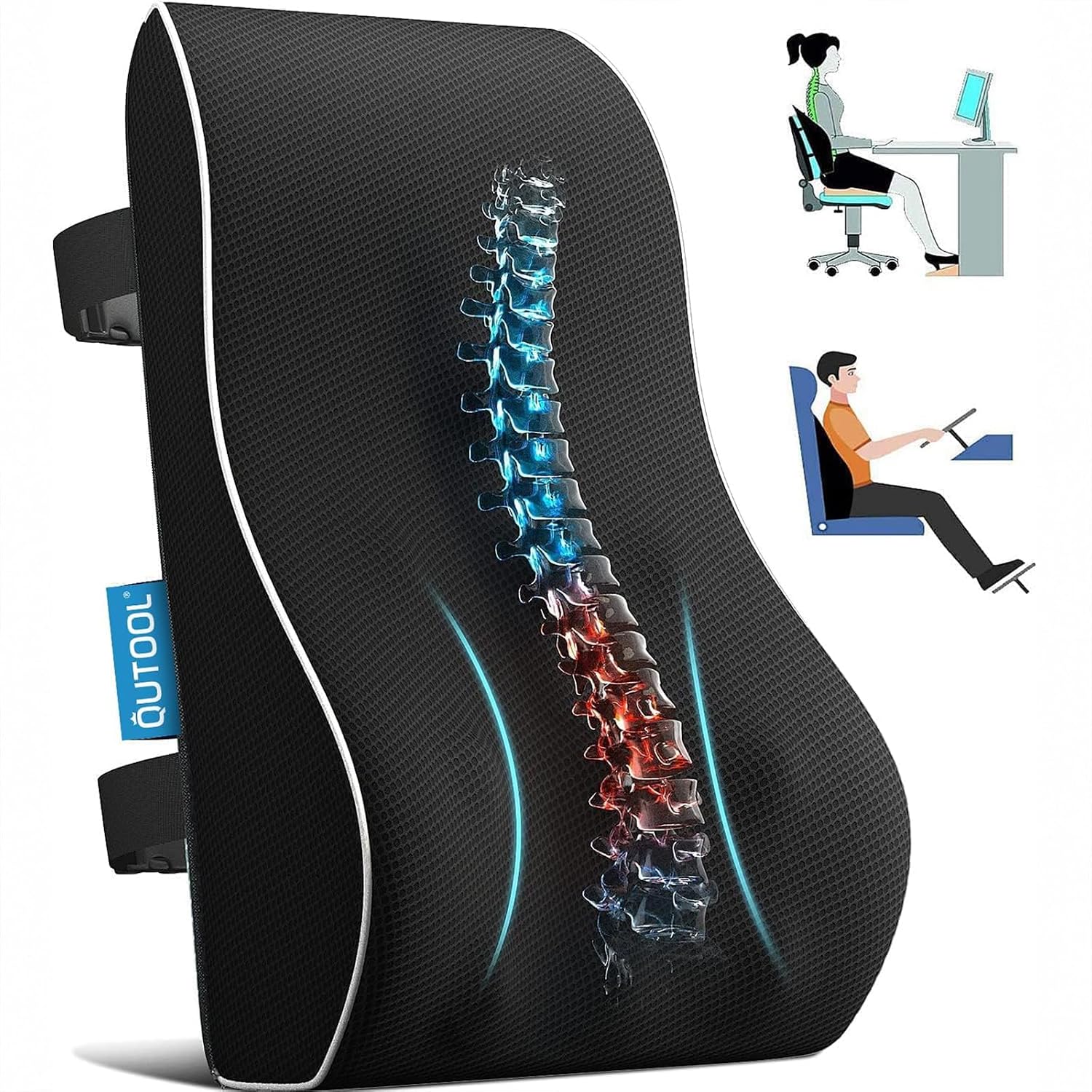 Lumbar Support Pillow for Office Ch...