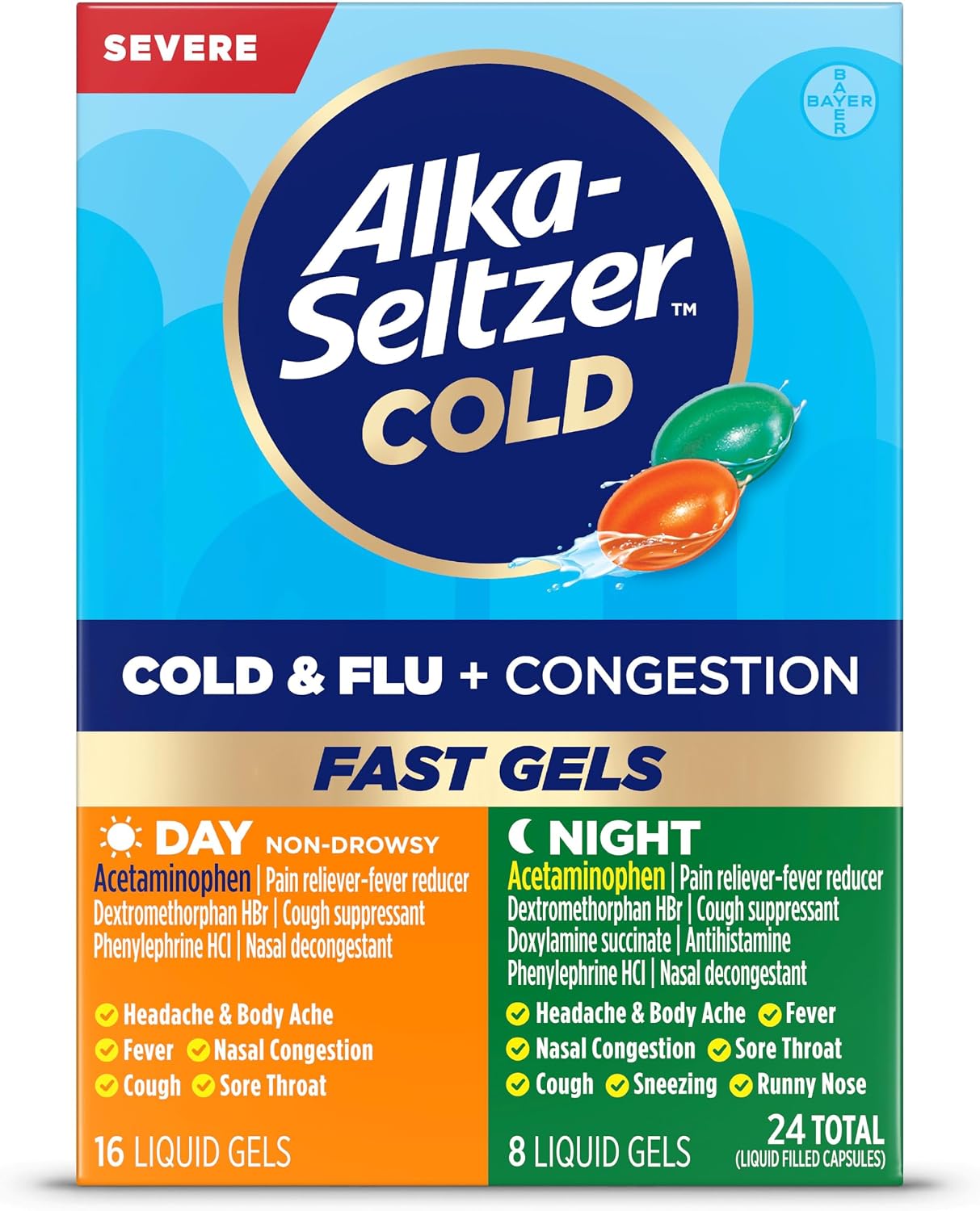Alka-Seltzer Cold, Cold & Flu ...