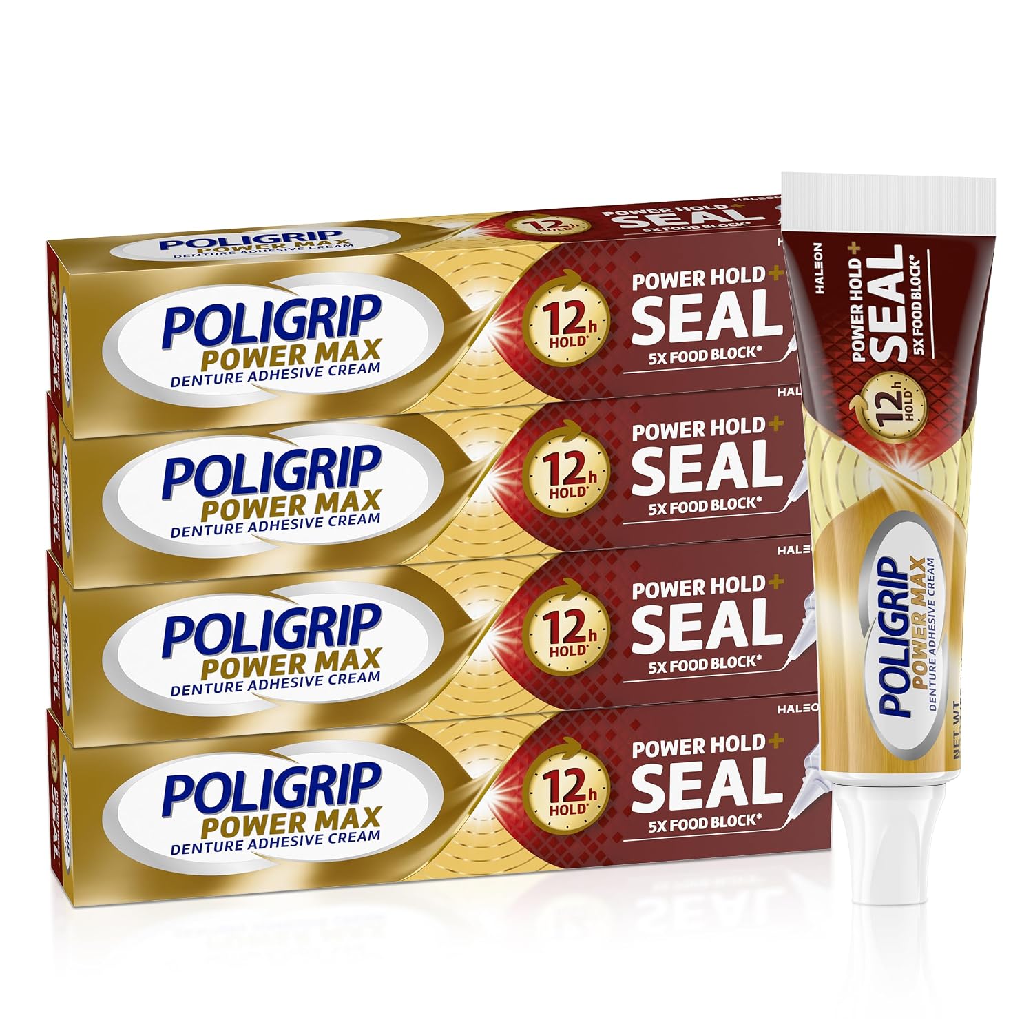 Poligrip Power Max Hold Plus Seal D...