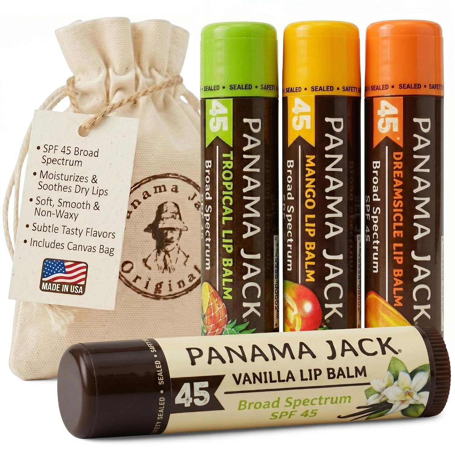 Panama Jack SPF 45 Sunscreen Lip Ba...