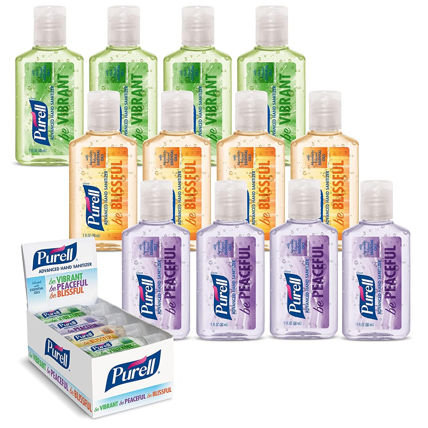 Purell Hand Sanitizer Gel Variety T...