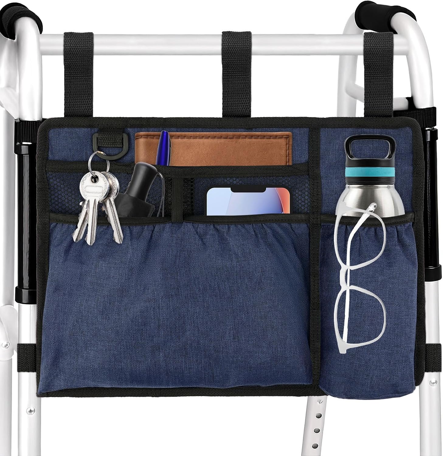 Walker Bag Basket with Cup Holder f...