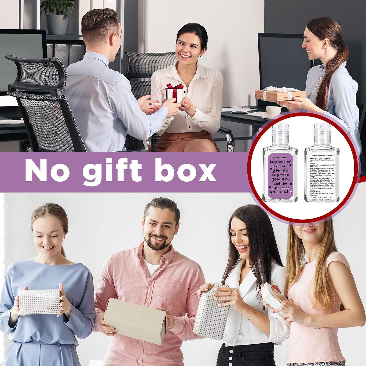 50 Pcs Thank You Mini Hand Soap 1fl oz Employee Appreciation Gift - Image 5