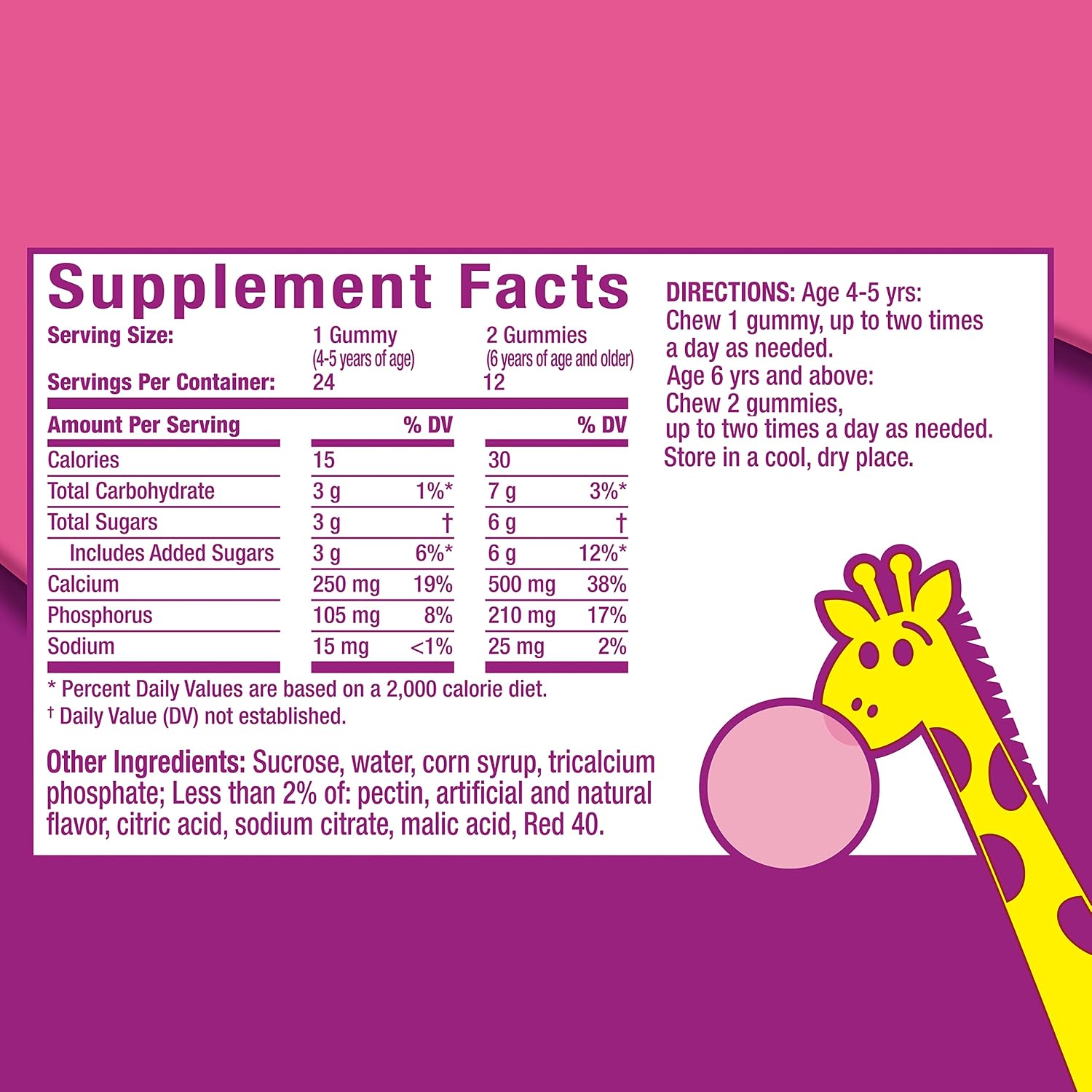 Pepto Kids Gummies, Helps Relieve Occasional Upset Stomach, Acid Indigestion, Sour Stomach and Heartburn, 24 Gummies - Image 2